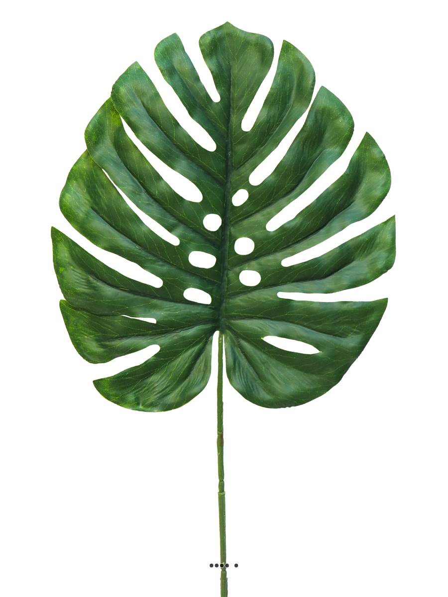 Feuille de Monstera artificielle, H 46 cm, ARTIFICIELLES
