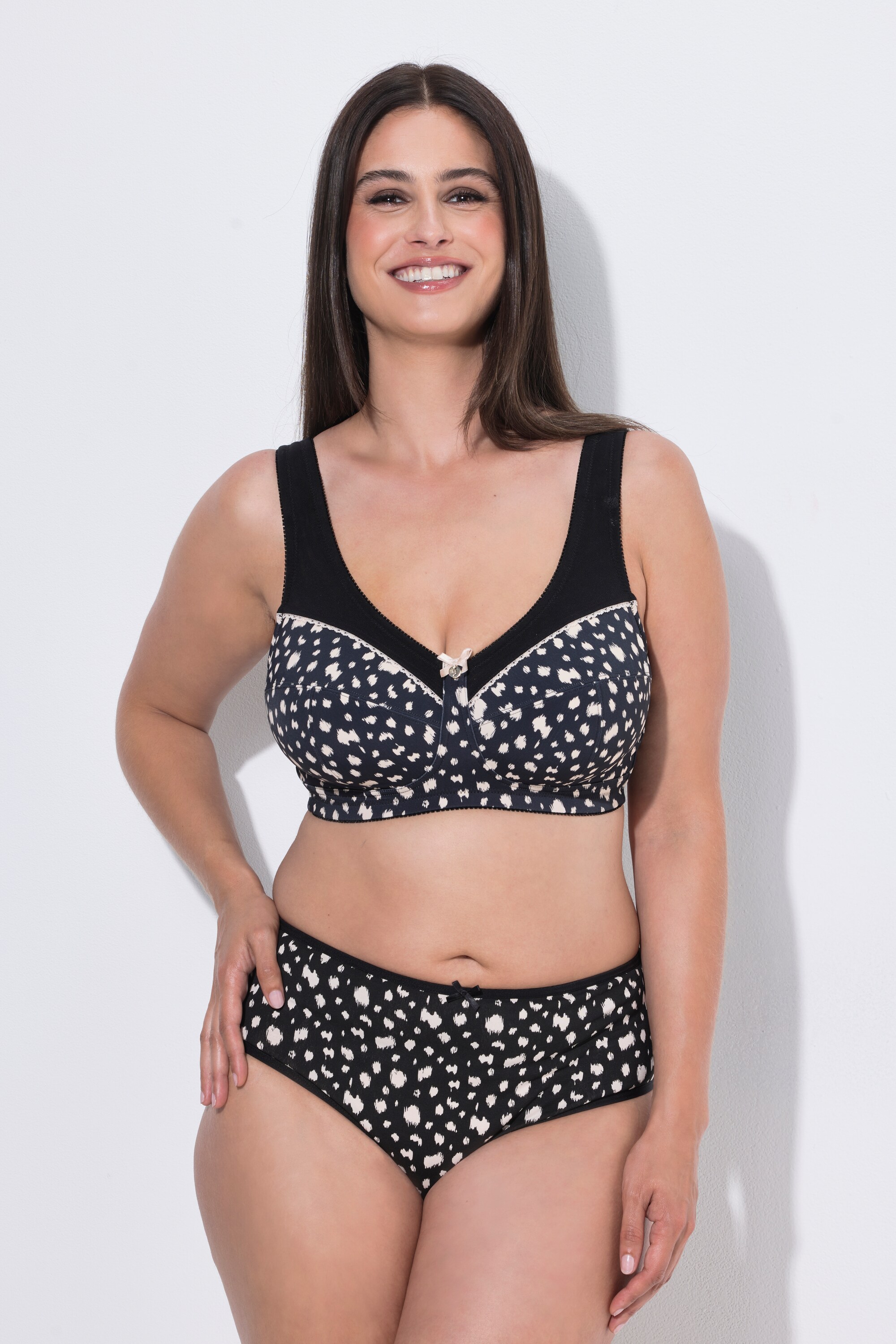 Soutien-gorge de confort, motif dalmatien, ULLA POPKEN
