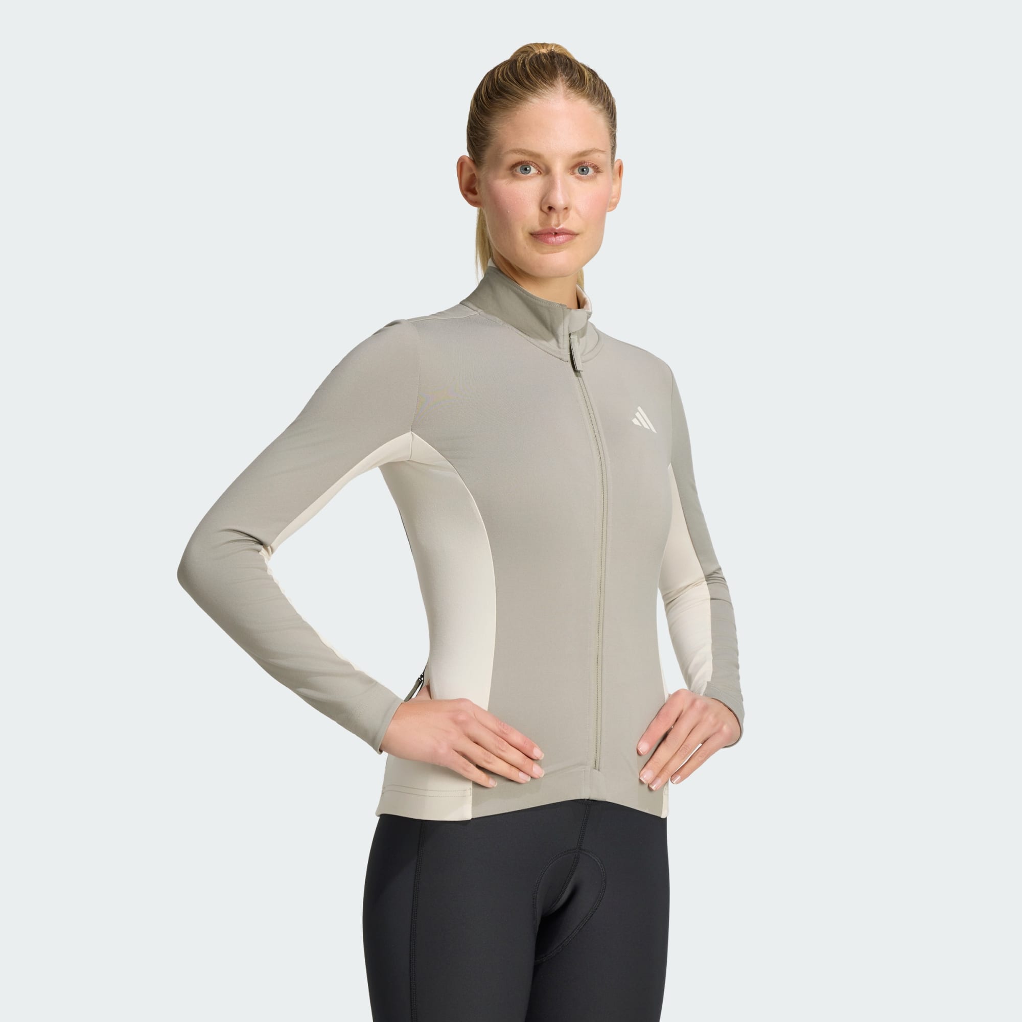 Maillot De Cyclisme Manches Longues 3 Bandes Tempo, adidas Performance