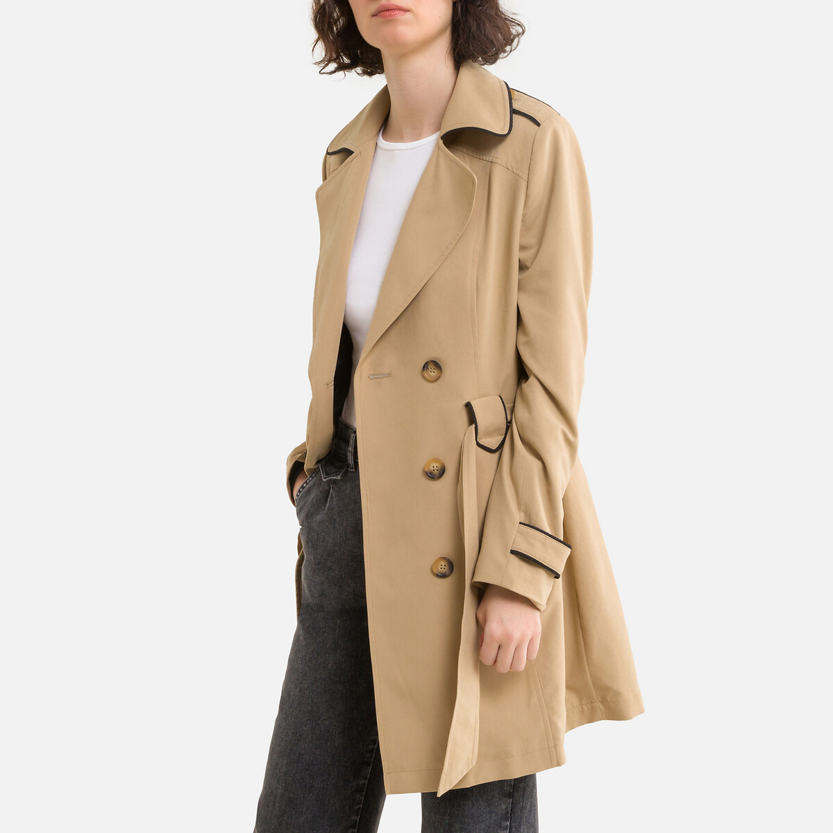 discount 98% Black 40                  EU Naf Naf Duffel coat WOMEN FASHION Coats Cloth 