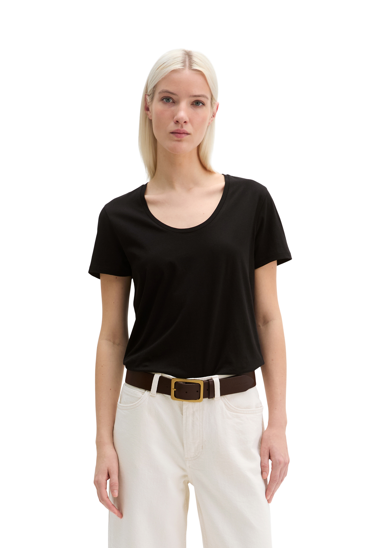 T-shirt relaxed en Organic Cotton Single Jersey, MARC O'POLO