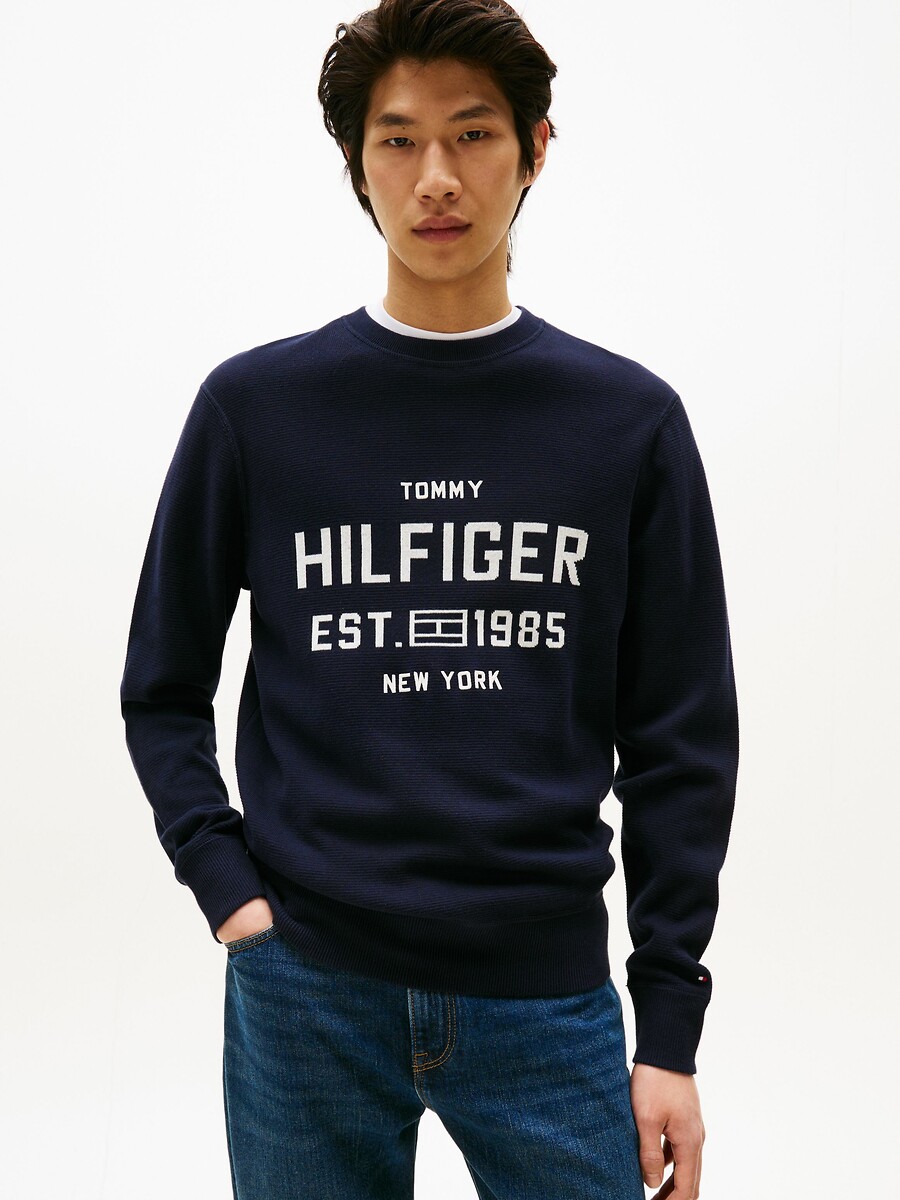 Pull col rond logo