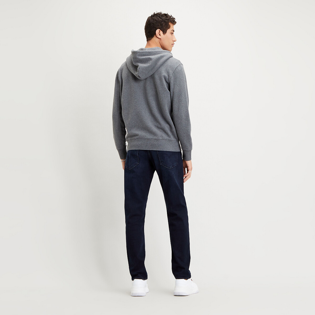 New original cotton hoodie with zip fastening Levi's | La Redoute