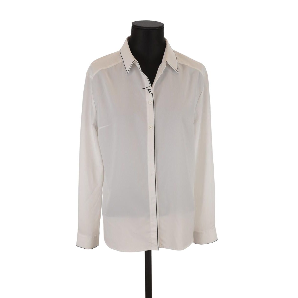 Chemise tr s bon tat blanc Claudie Pierlot La Redoute