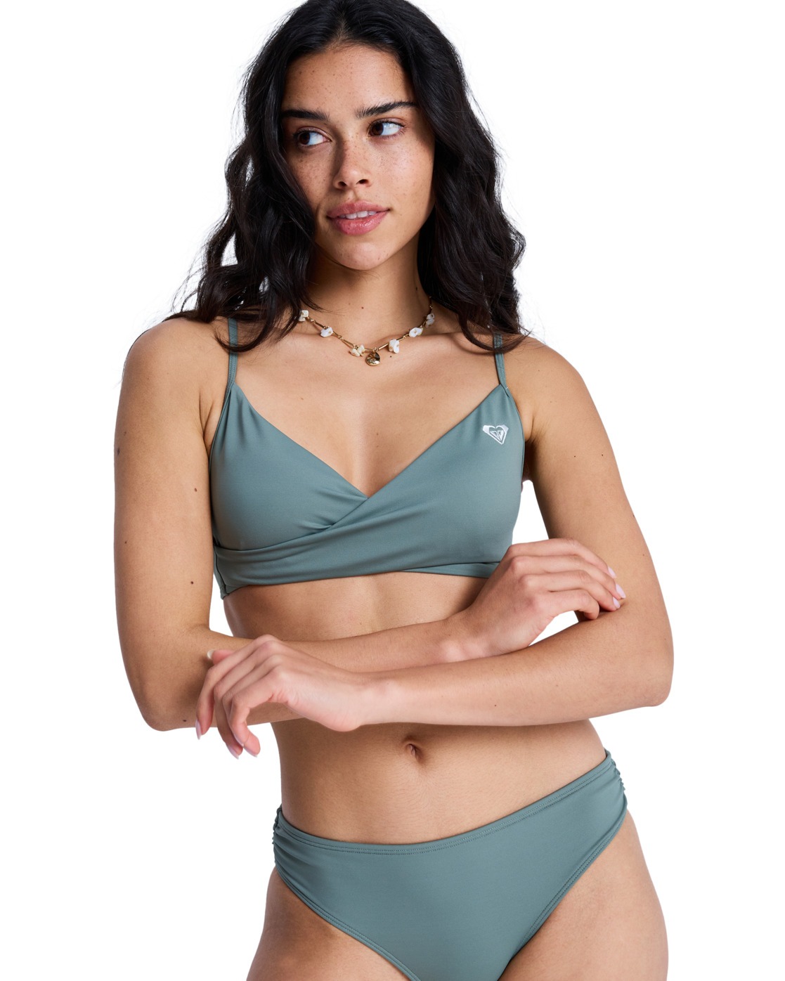 Haut de maillot de bain bikini bralette SOLID ESSENTIALS WRAP BRA., ROXY