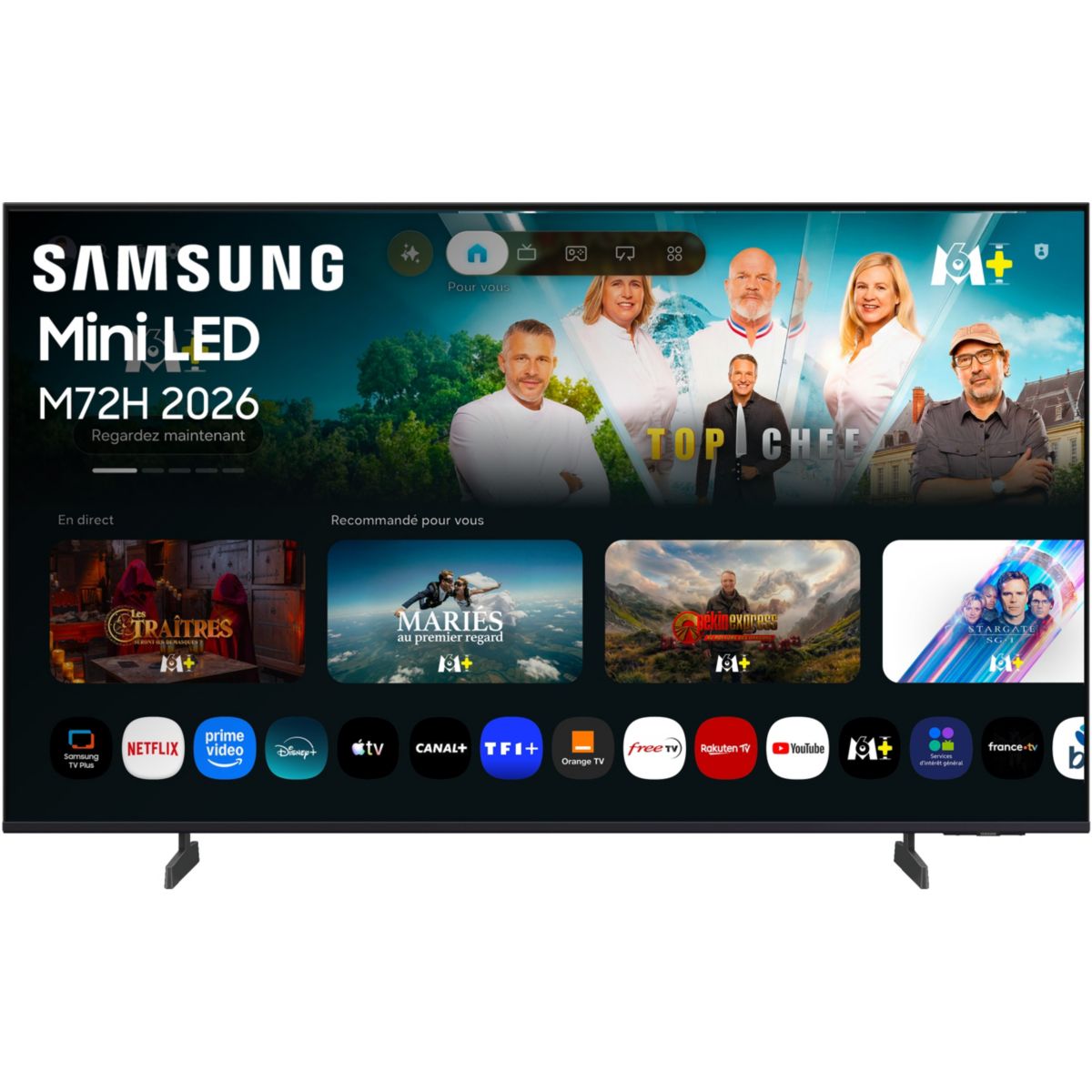 TV Mini LED TU50M72H (2026) 50" (125 cm) 4K - Smart TV avec IA, SAMSUNG