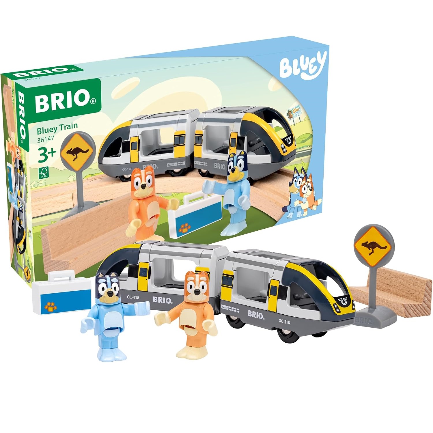 Train Bluey, BRIO