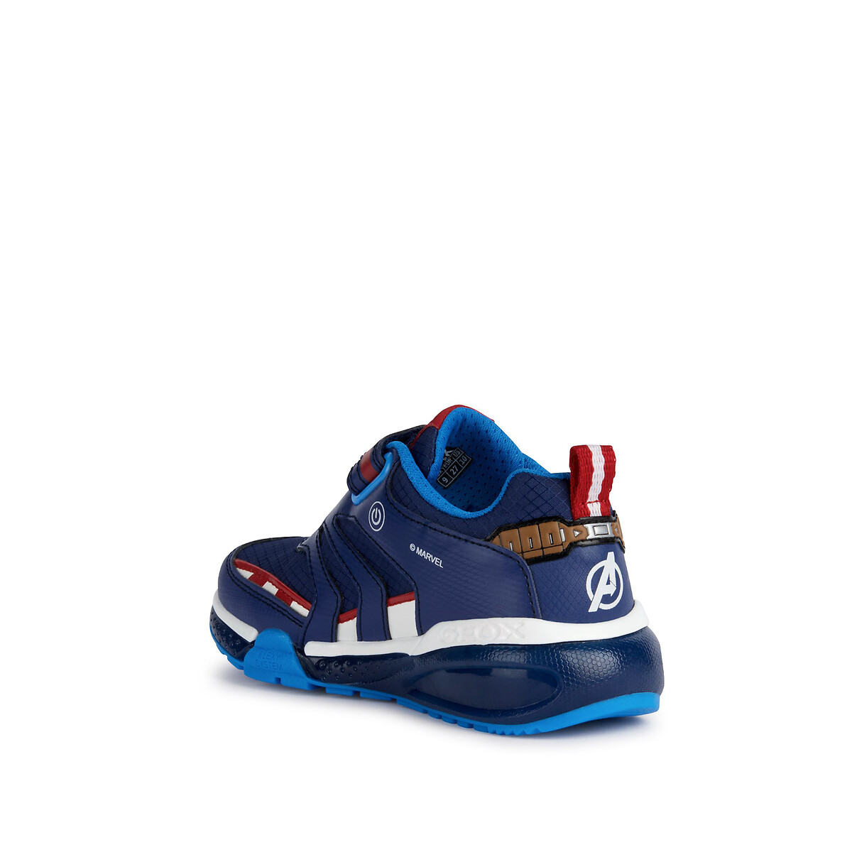 Kids bayonic x captain america led trainers navy blue Geox La Redoute