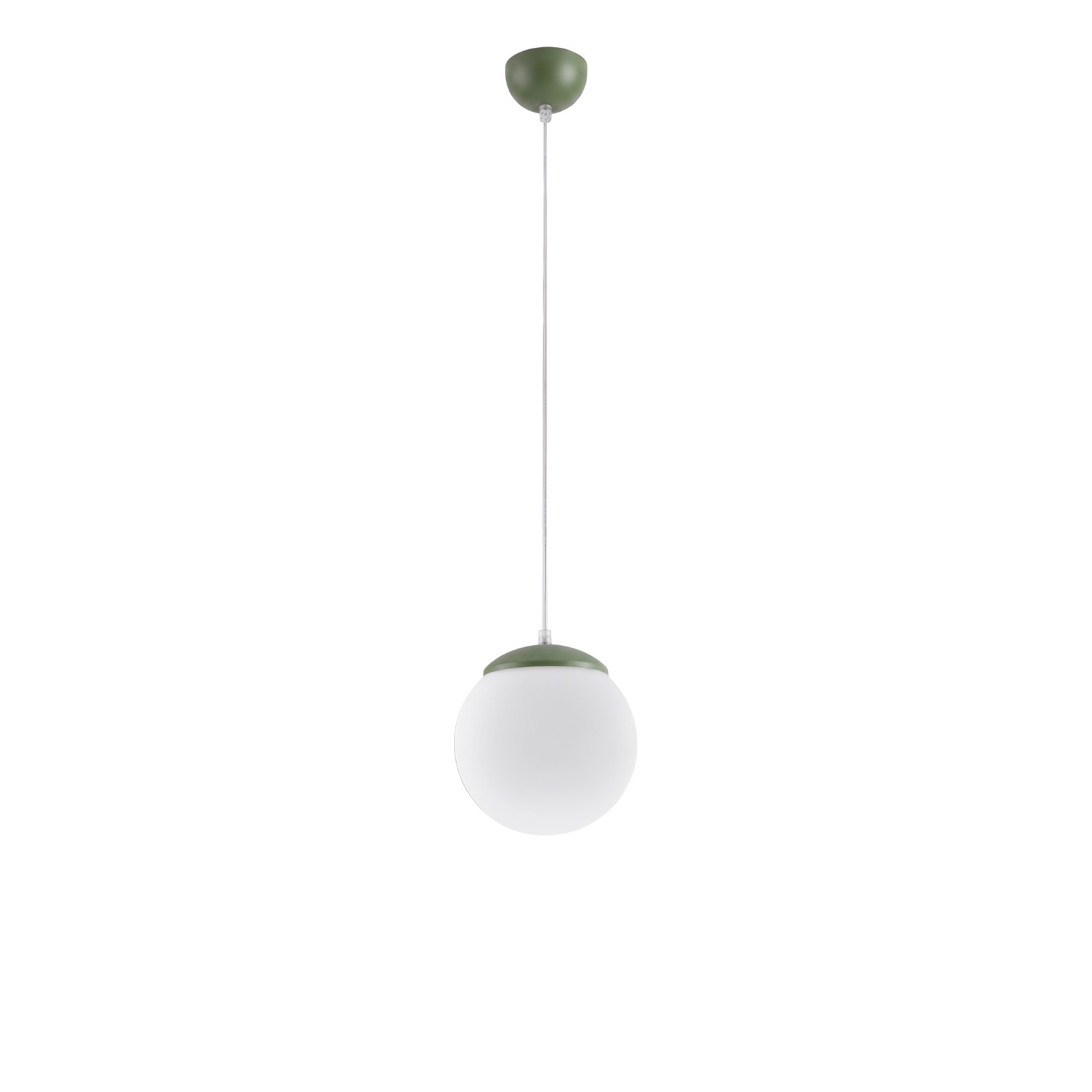 Suspension Acier Vert Olive E27 1 Ugo, EDEN