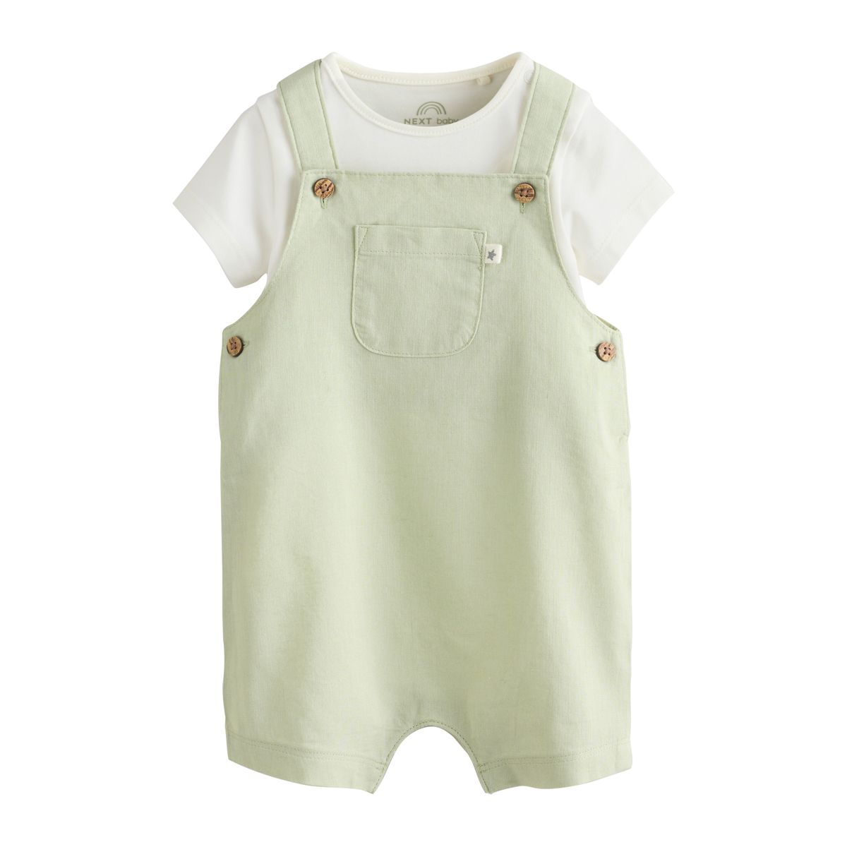 Body et salopette bébé en lin coton, NEXT