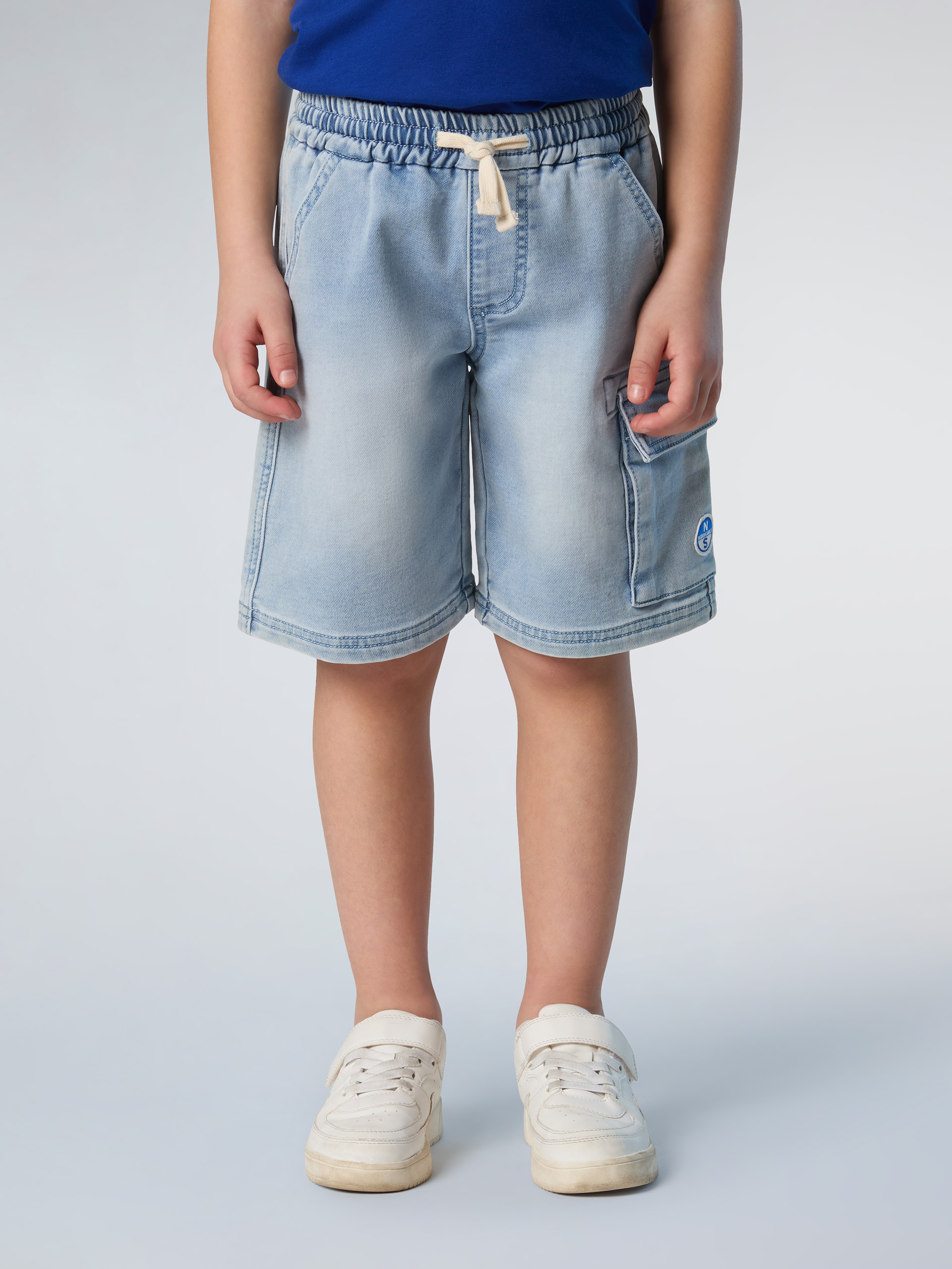 Short en molleton aspect denim, NORTH SAILS