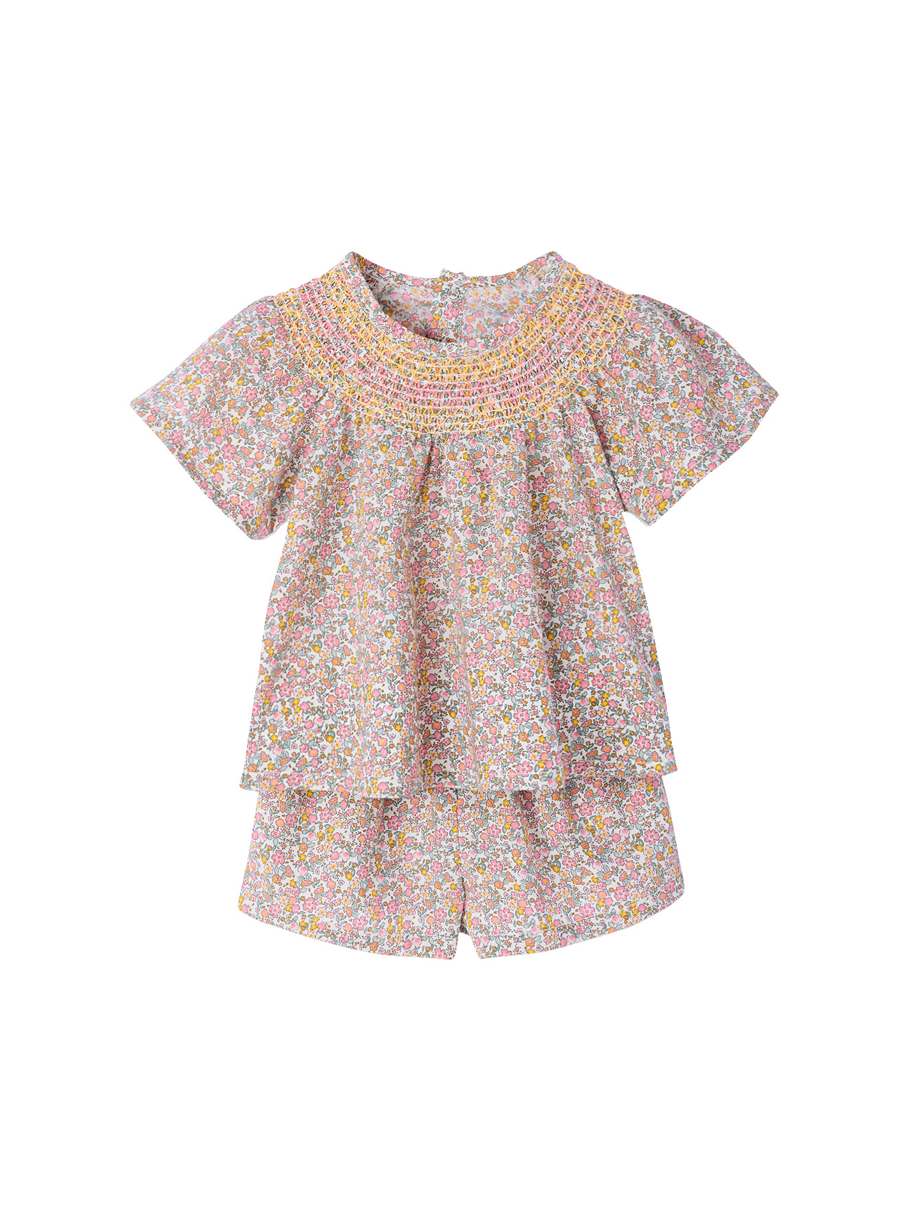 Ensemble blouse + short, VERTBAUDET