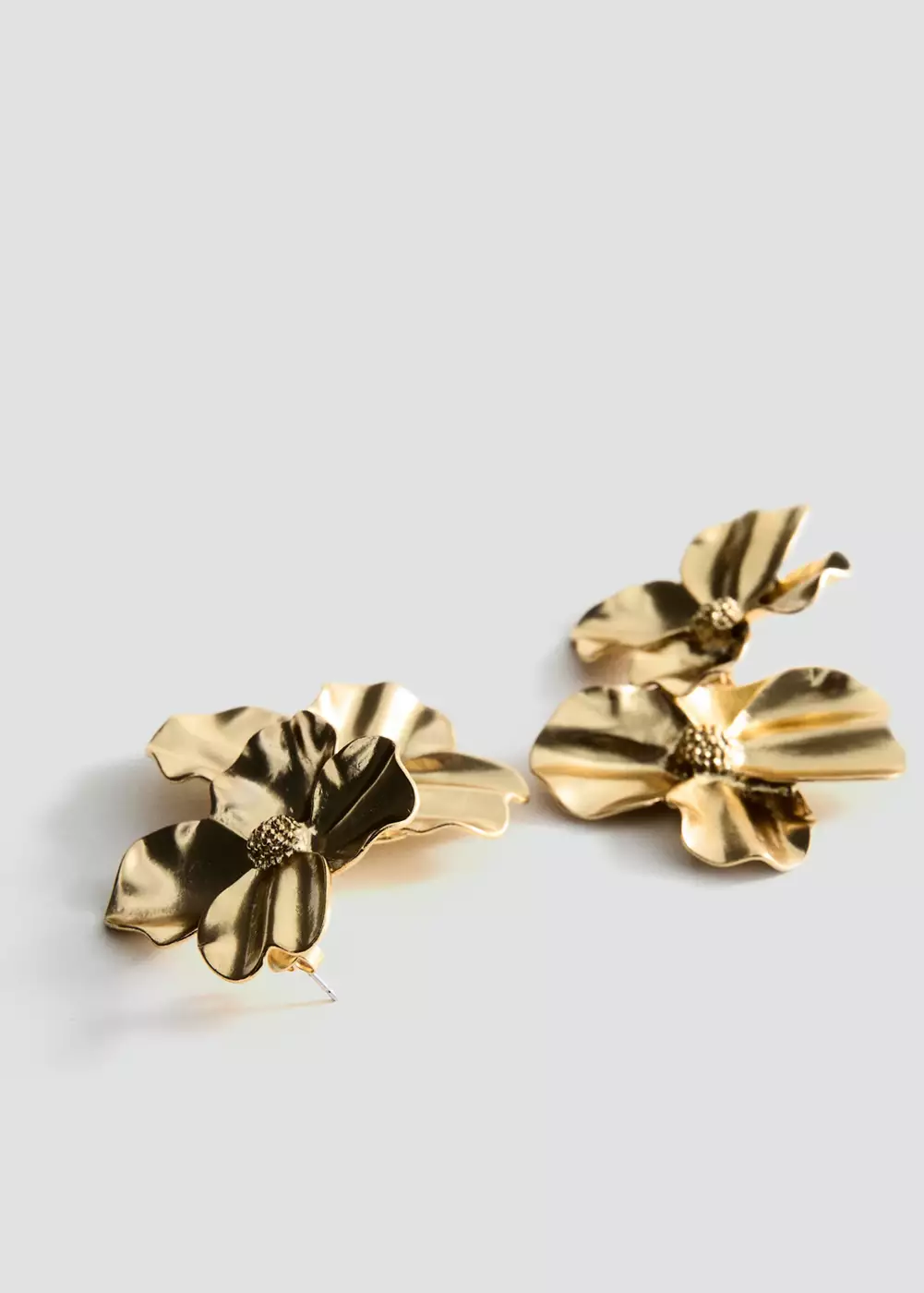 Boucles d'oreilles motif fleur, MANGO