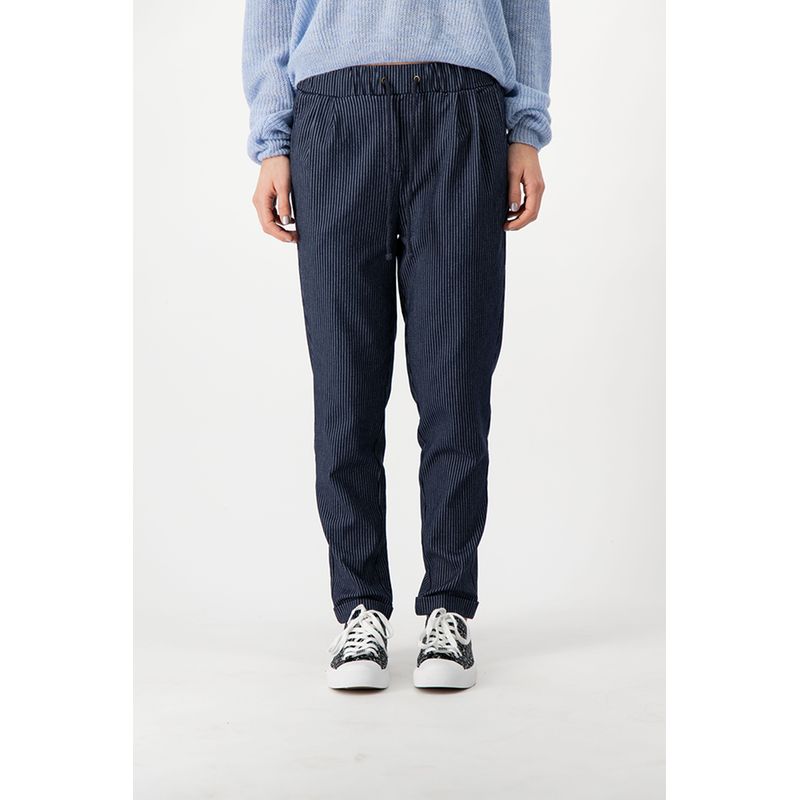 Pantalon jogging femme teddy jogo bleu total navy un Teddy Smith