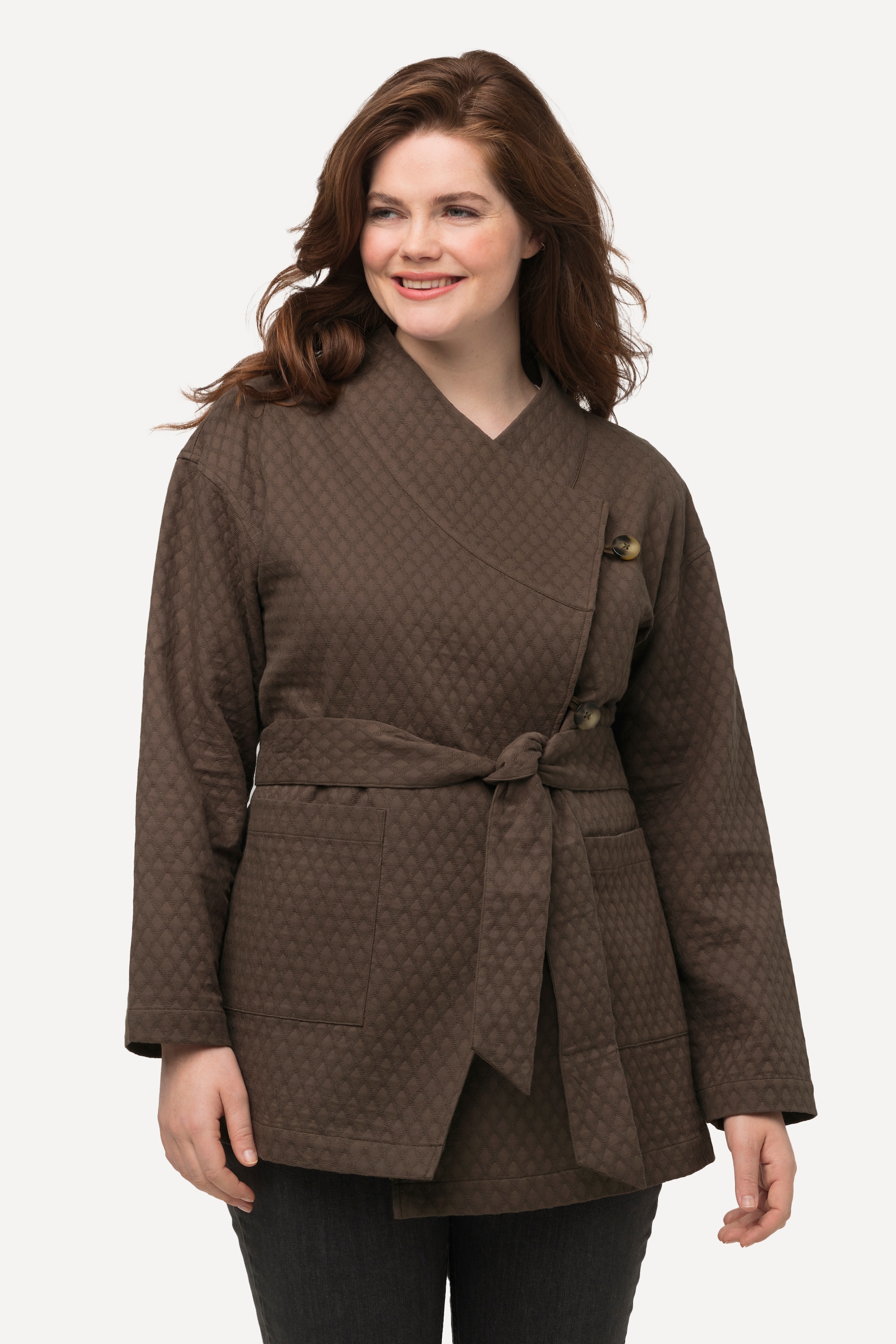 Veste style cache-cœur, ULLA POPKEN