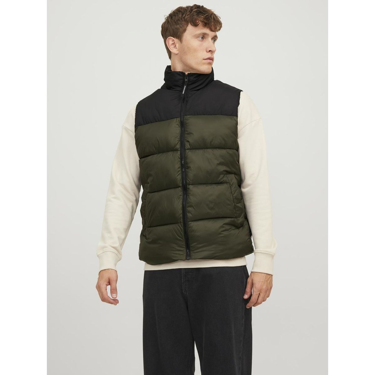 Gilet doré sales homme