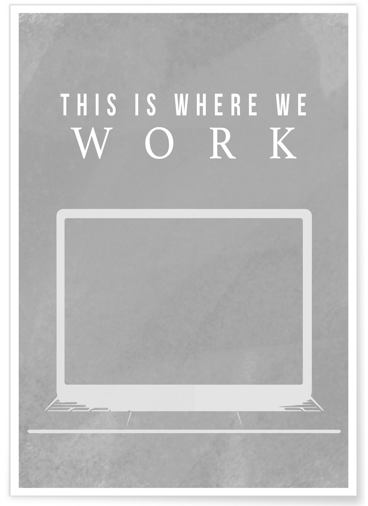 Affiche Laptop, L'AFFICHERIE