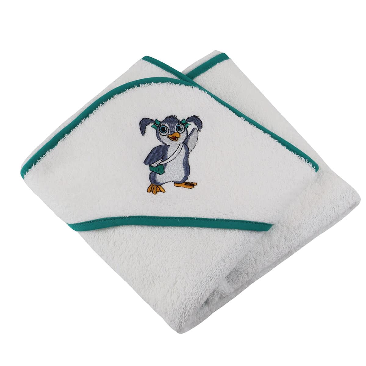 Cape de bain coton éponge 400gr m_ PINGOUINE, LINANDELLE