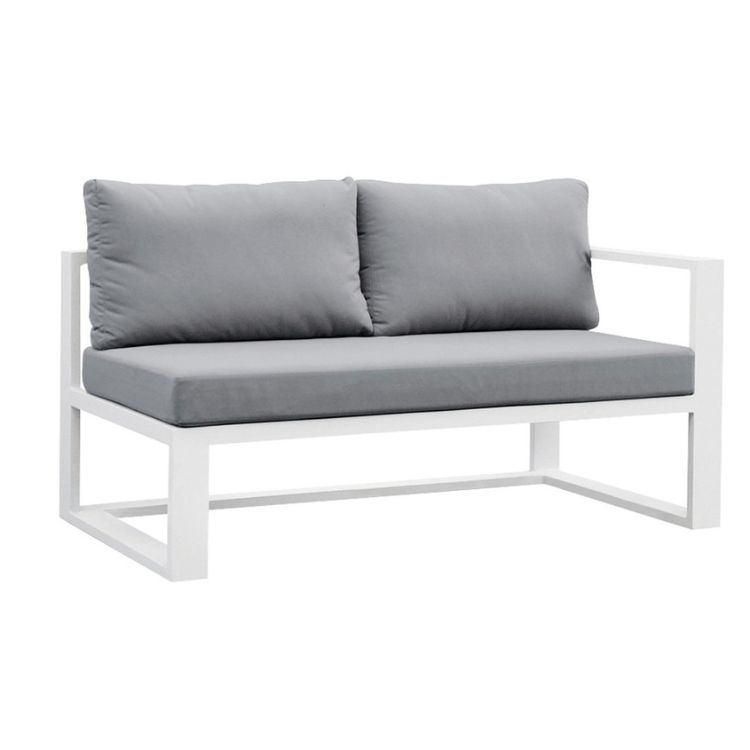 Méridienne gauche en aluminium, BELLY, AU JARDIN DE CHLOÉ