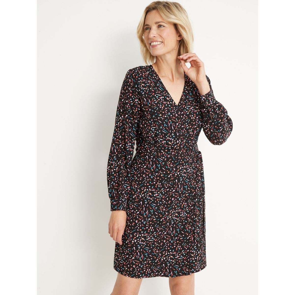 Robe portefeuille hiver La Redoute