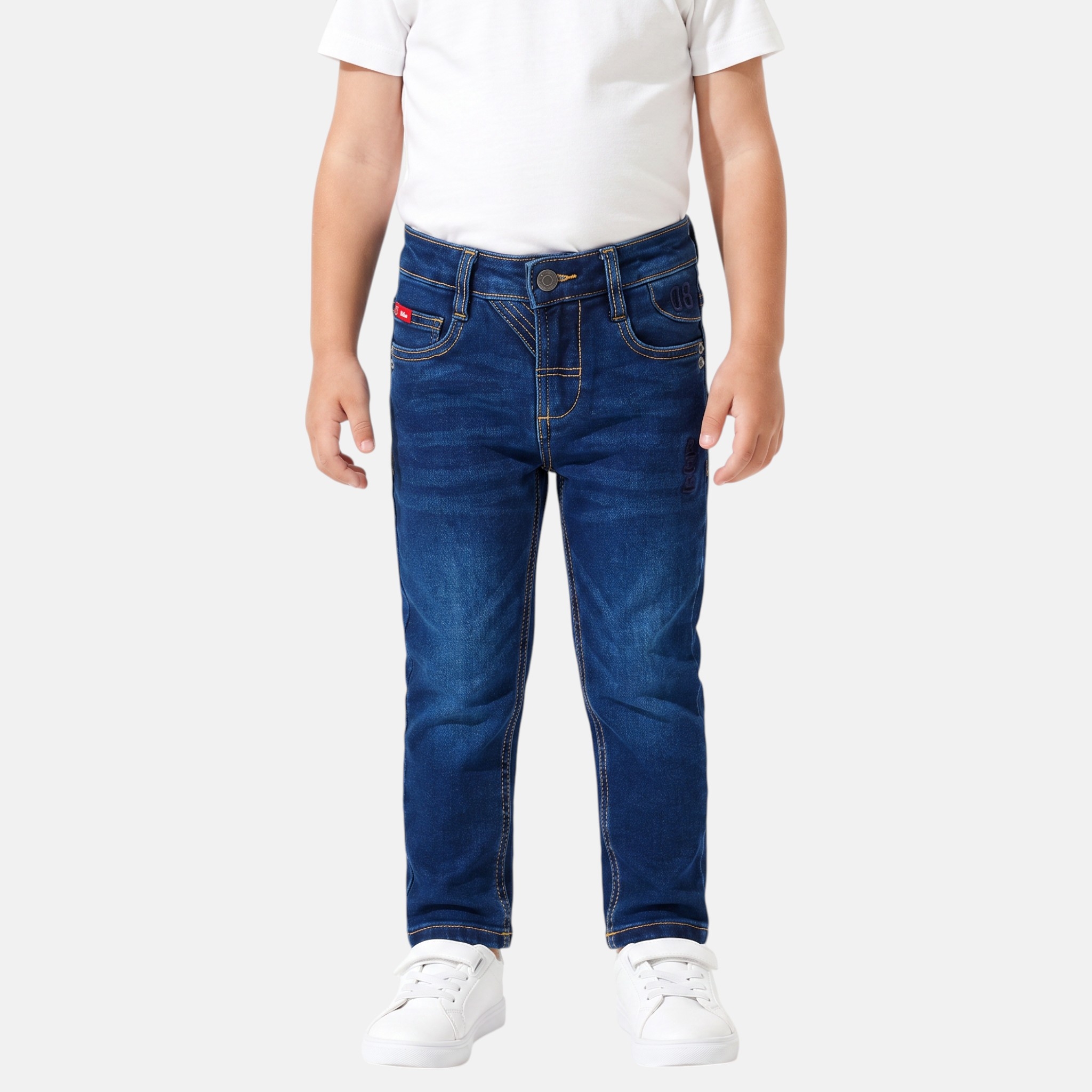 Jean slim 5 poches, coupe droite DENIM, LEE COOPER