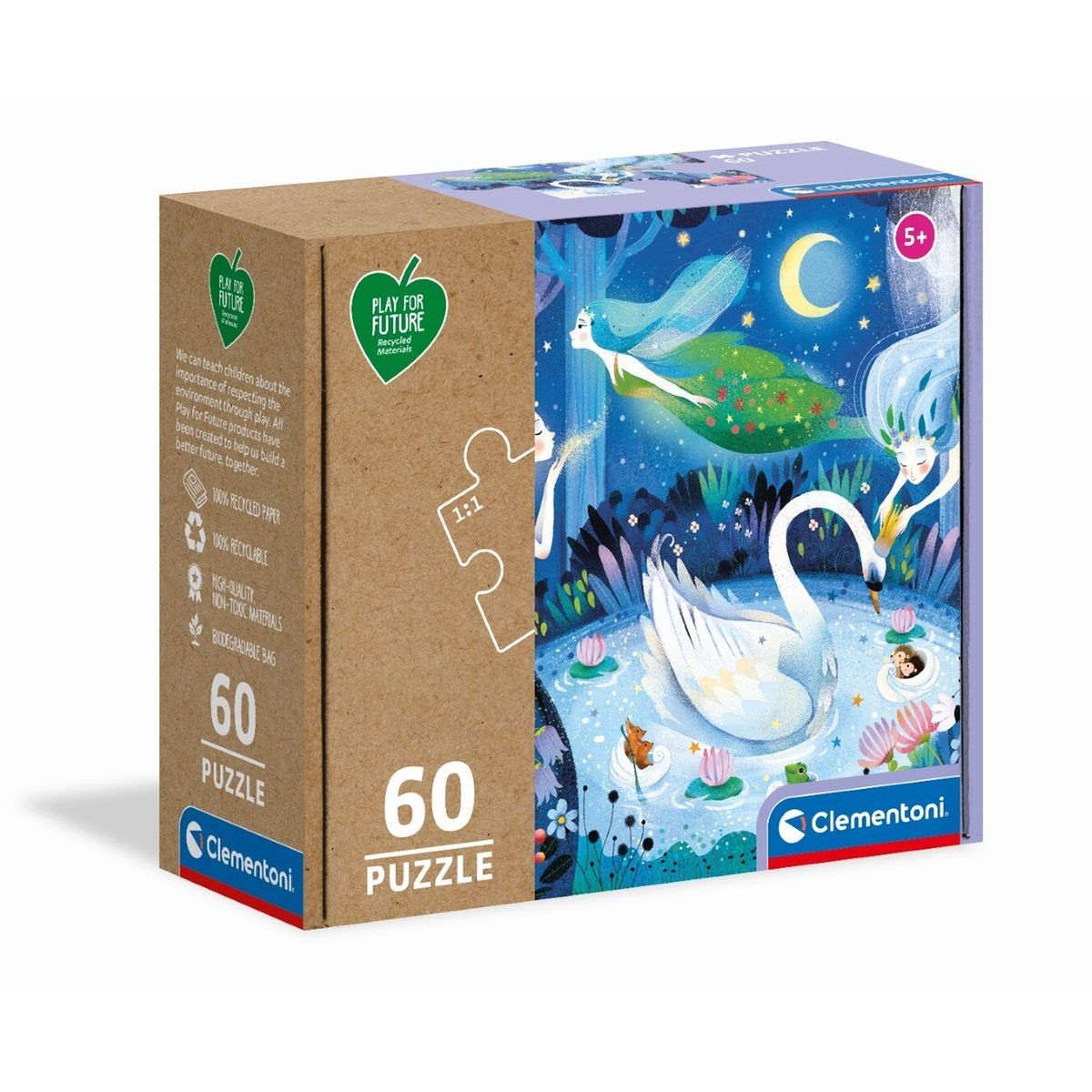 JEUX DE PUZZLE EDUCATIFS 60 PIECES + UN LIVRE DE COLORIGE GRTATUIT