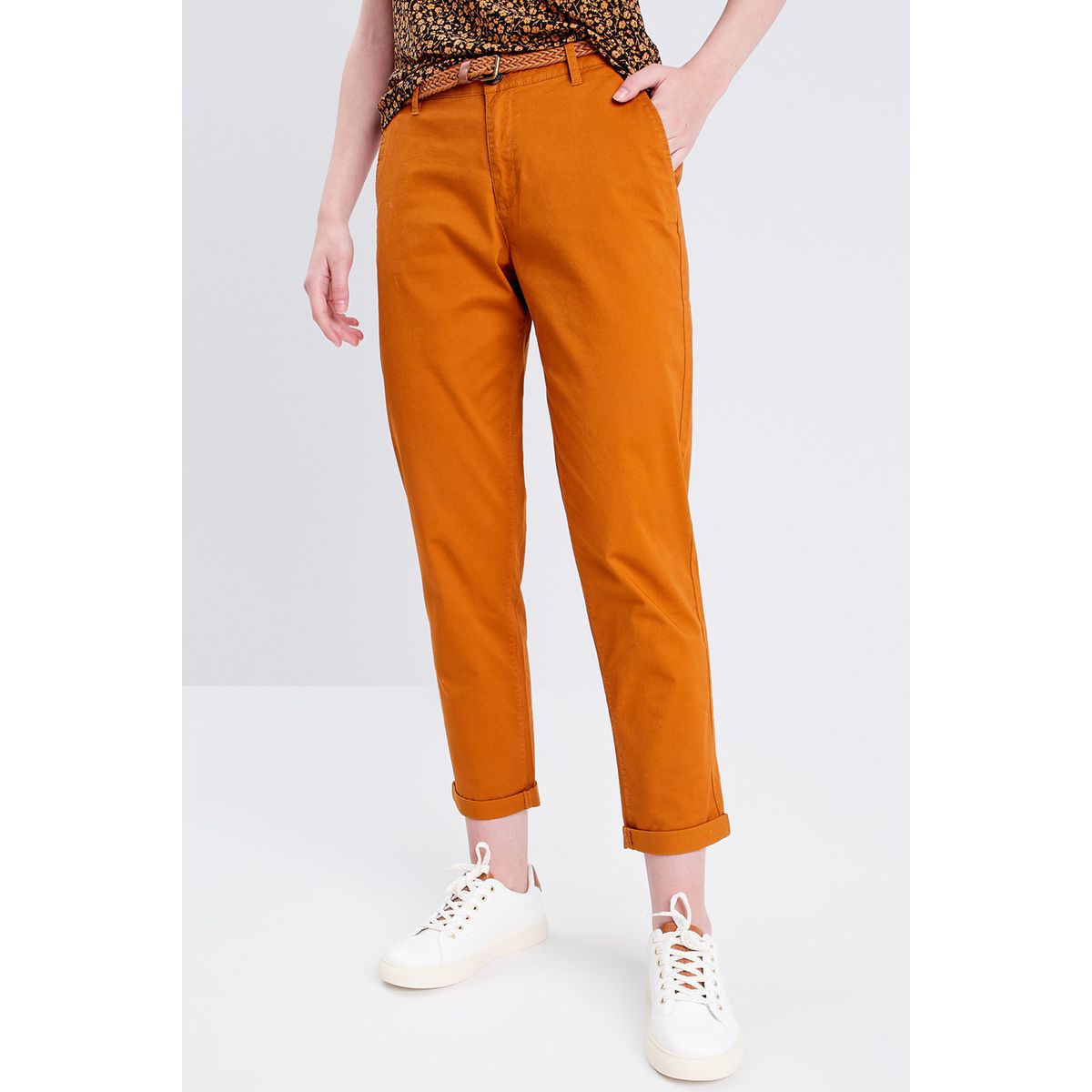 Pantalon chino 2025 cache cache