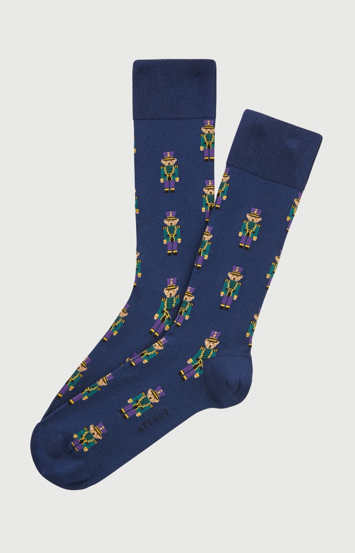 Chaussettes en coton imprimé Casse-noisette, ARTHUR