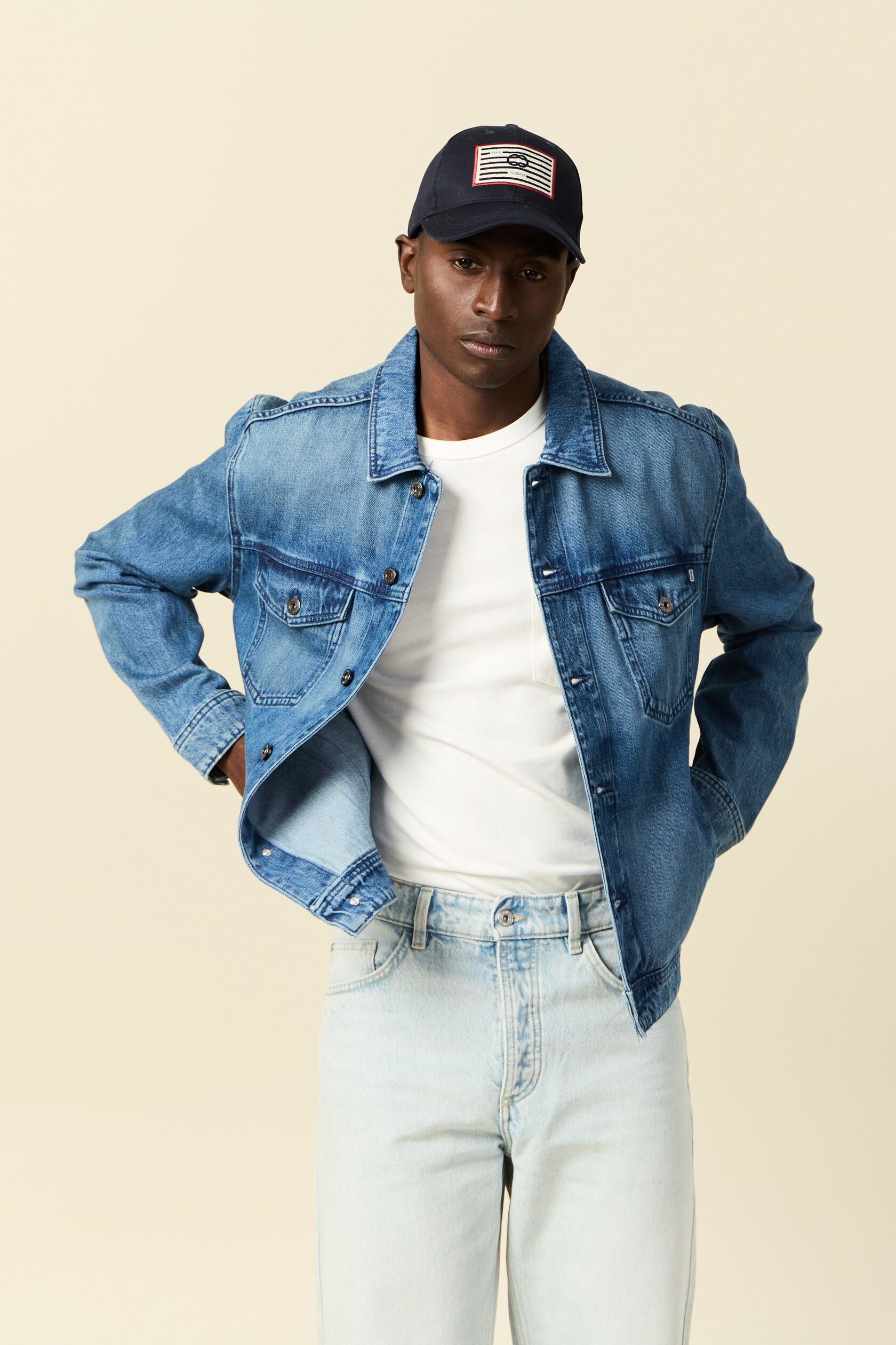 Veste droite en jean, BONOBO