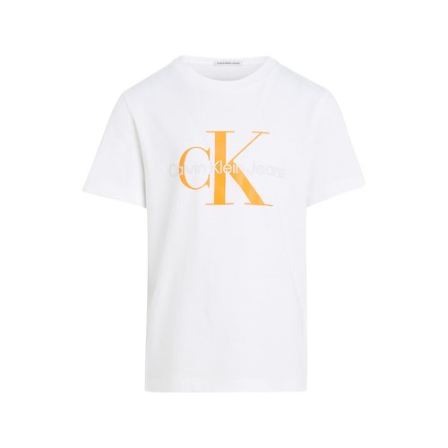 T-shirt de mangas curtas branco Calvin Klein Jeans