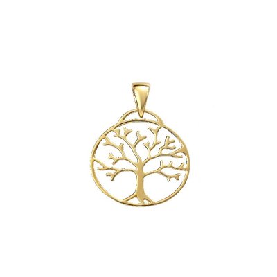 Gold Plated Tree of Life Necklace BEGINNINGS