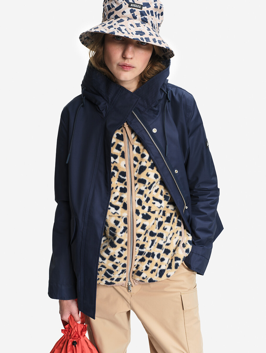 Parka courte à capuche fishtail MTD®, AIGLE