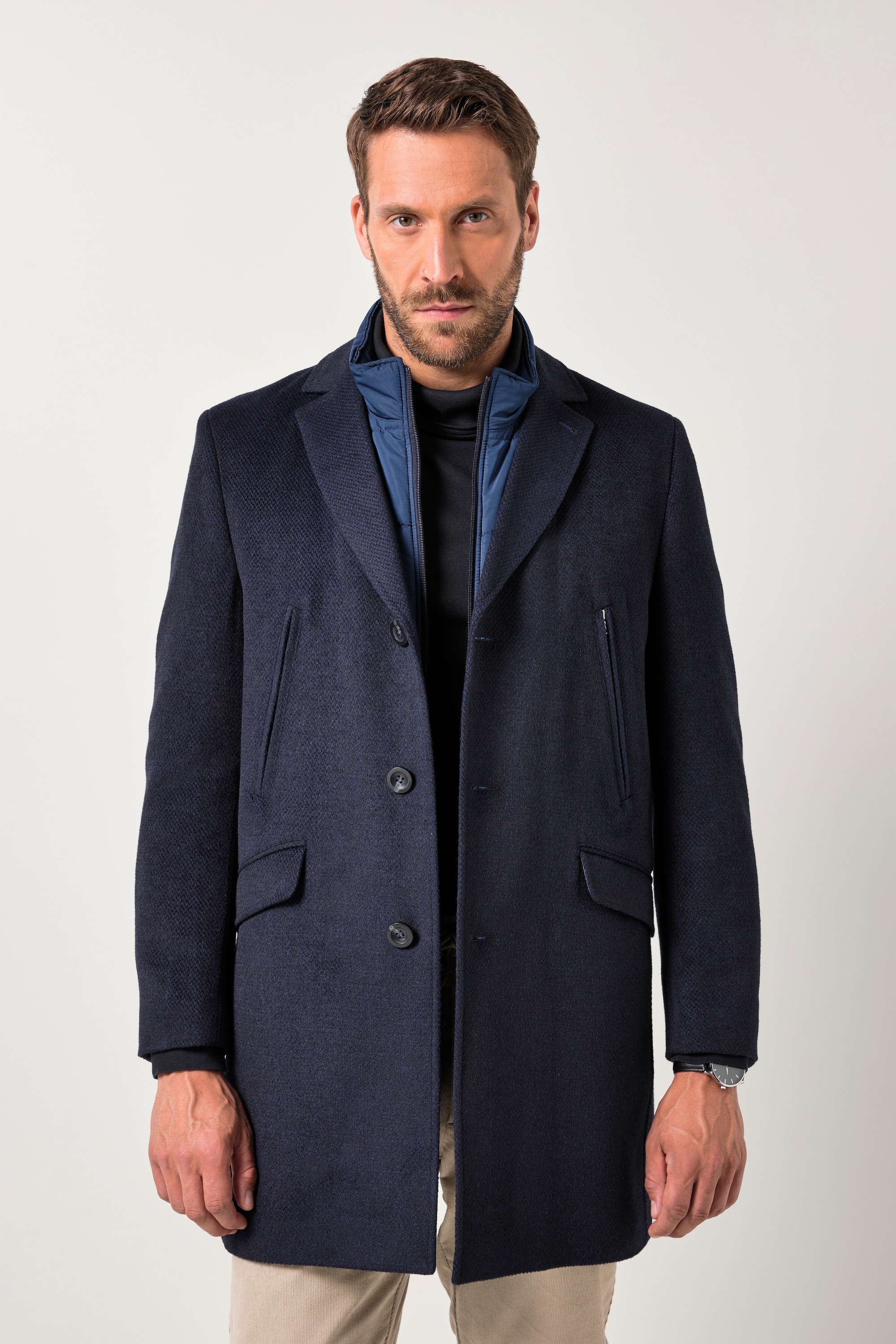 Manteau en laine mélangée, JP1880
