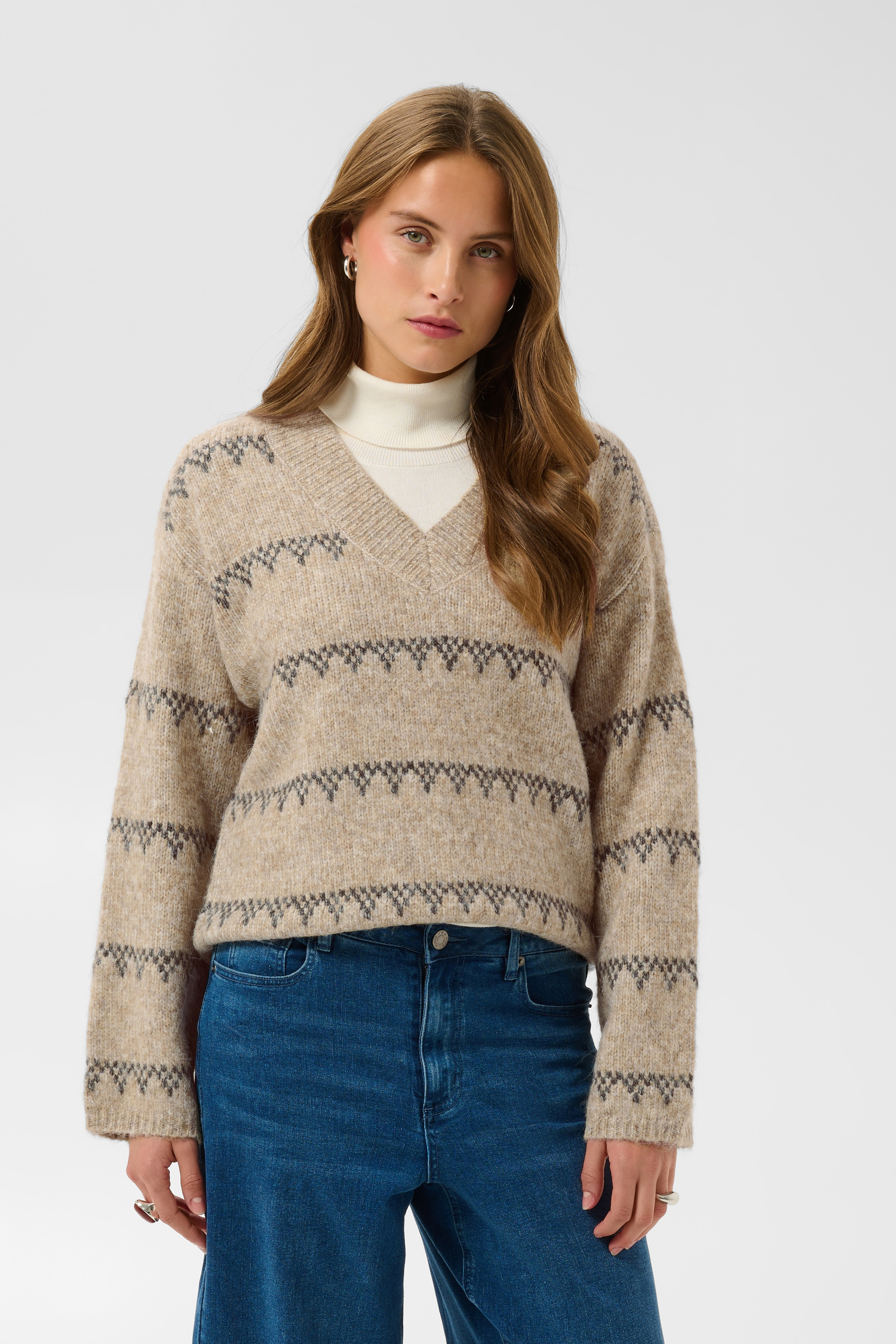Pullover tricoté, KAFFE