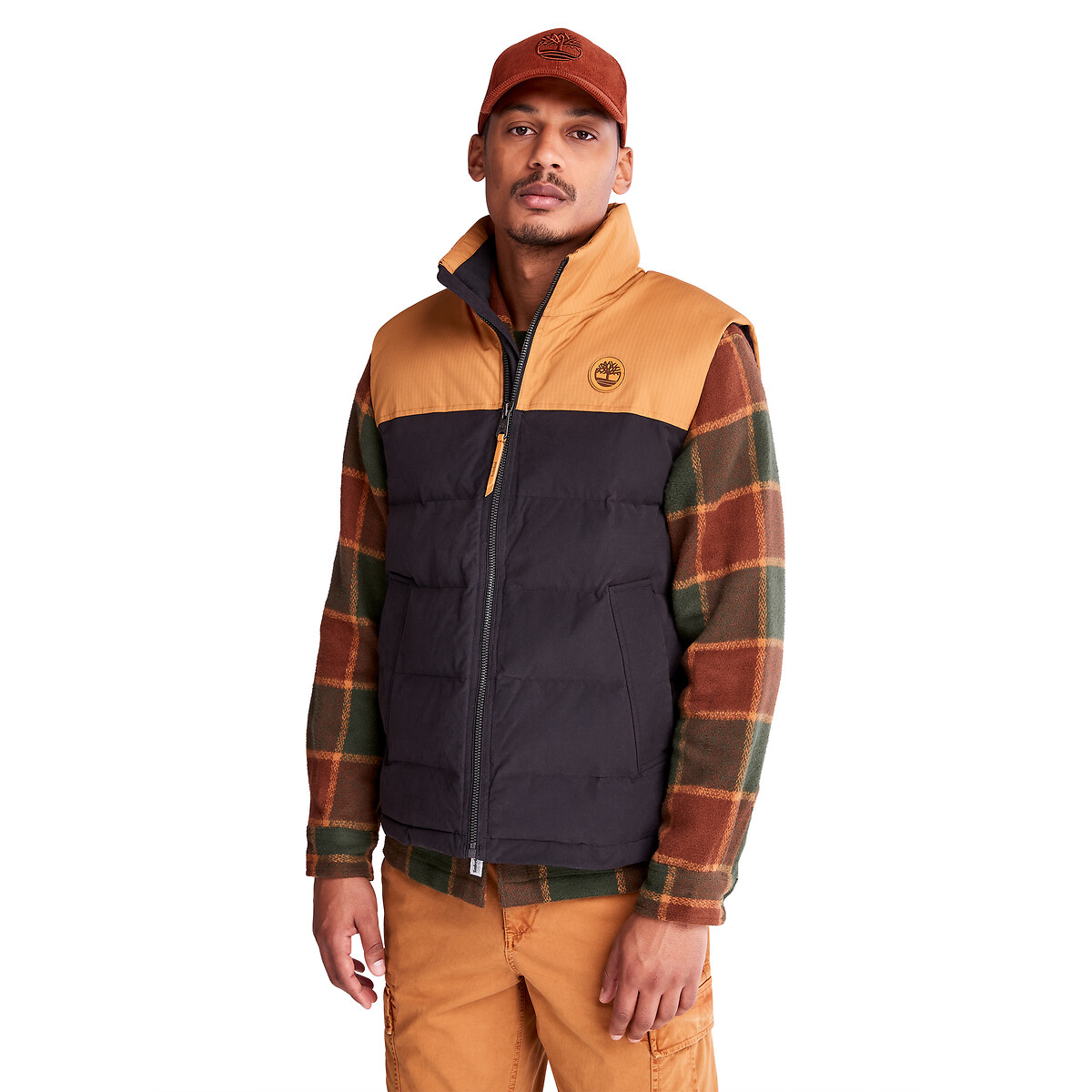 Doudoune sans manches bicolore, TIMBERLAND