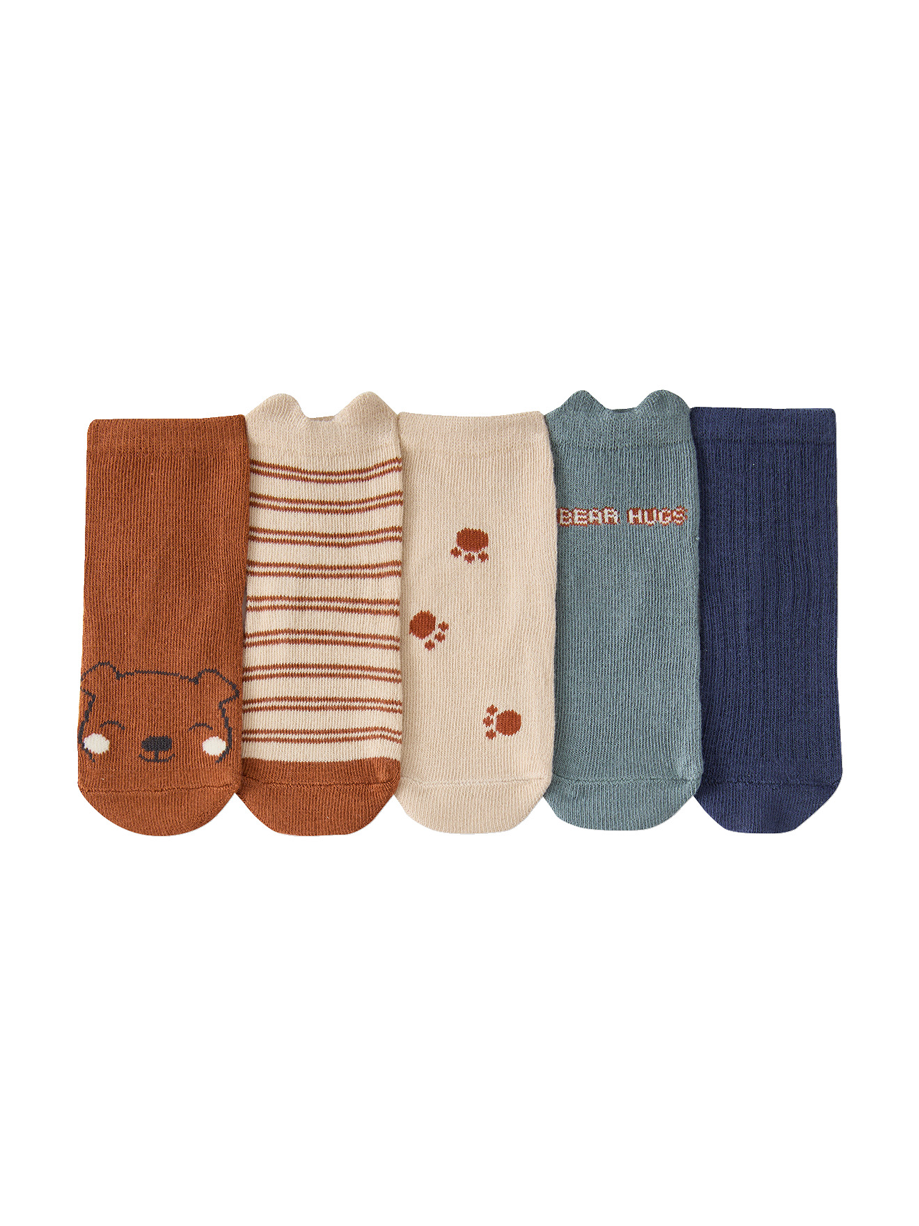 Lot de 5 chaussettes, VERTBAUDET