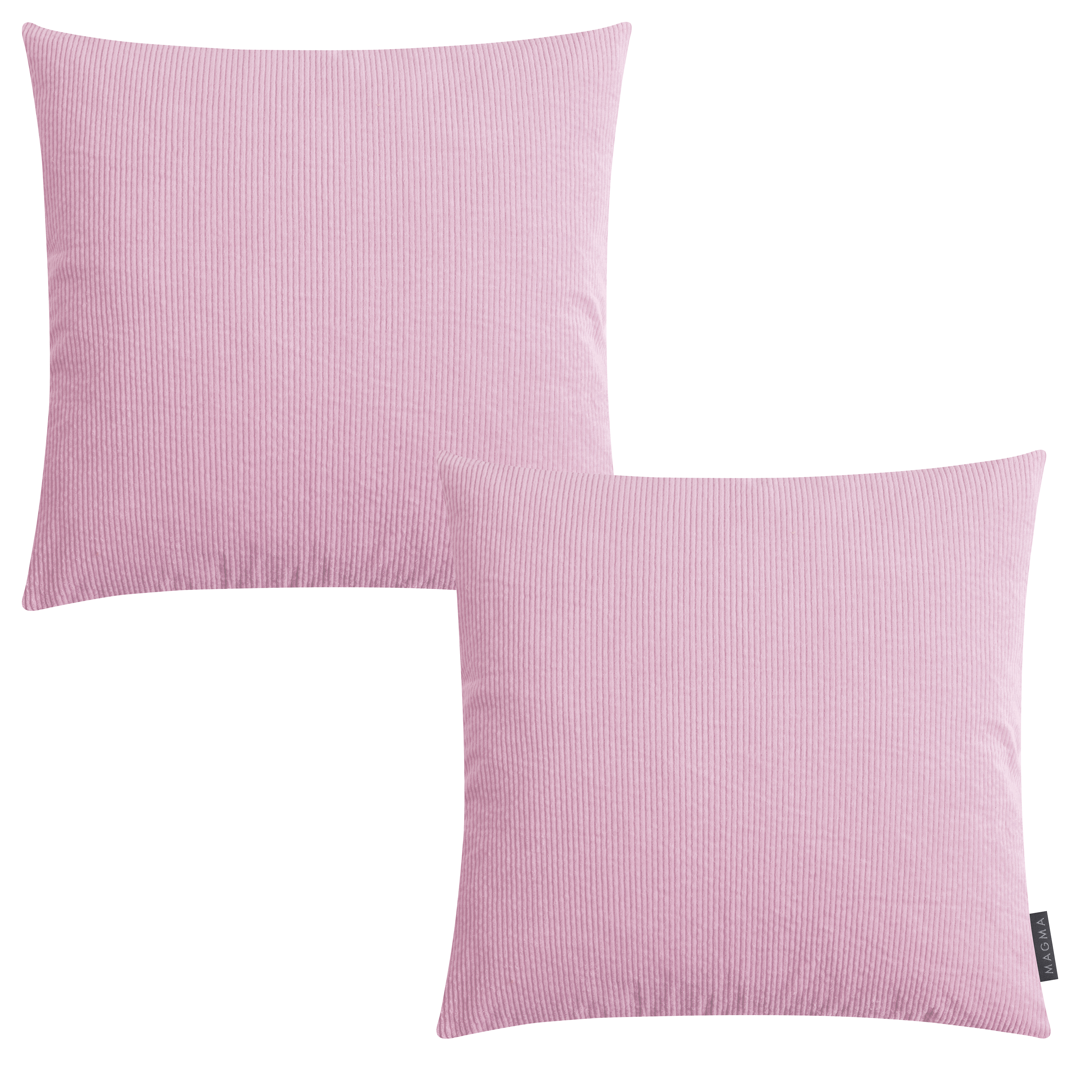 Lot de 2 housses de coussin velours LOTTIE, MAGMA HEIMTEX
