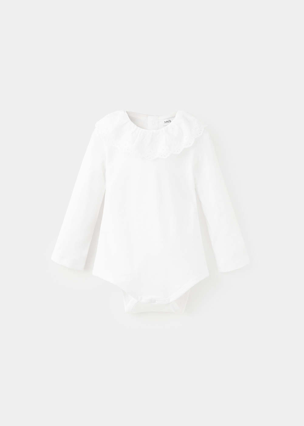 Body col Claudine broderie, MANGO BABY