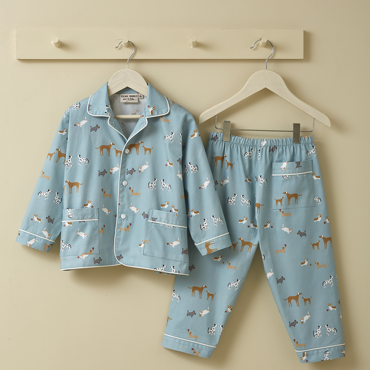 Pyjama enfant TOUTOUS BLEU, SYLVIE THIRIEZ