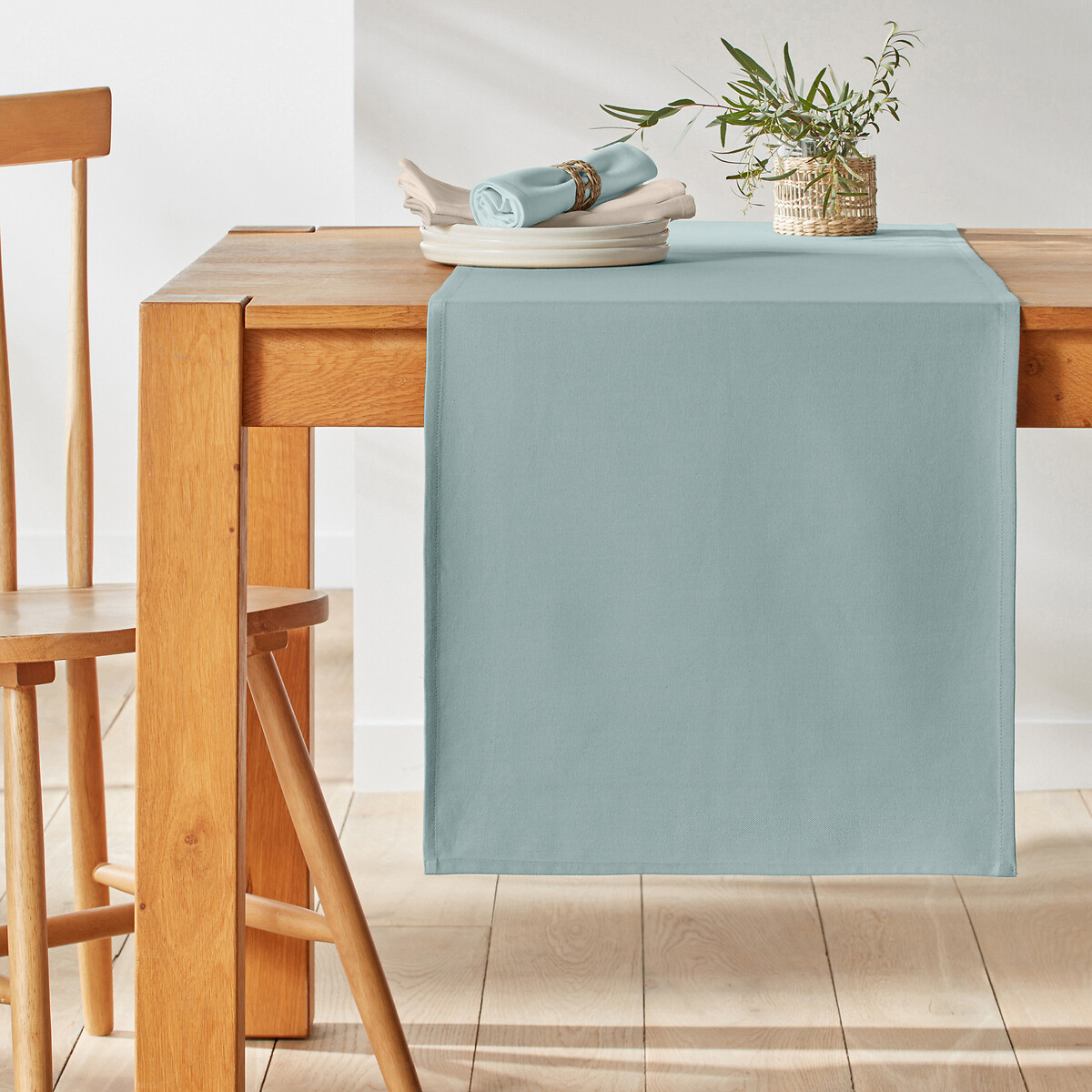 Scenario 100% Cotton Table Runner with Anti-Stain Treatment