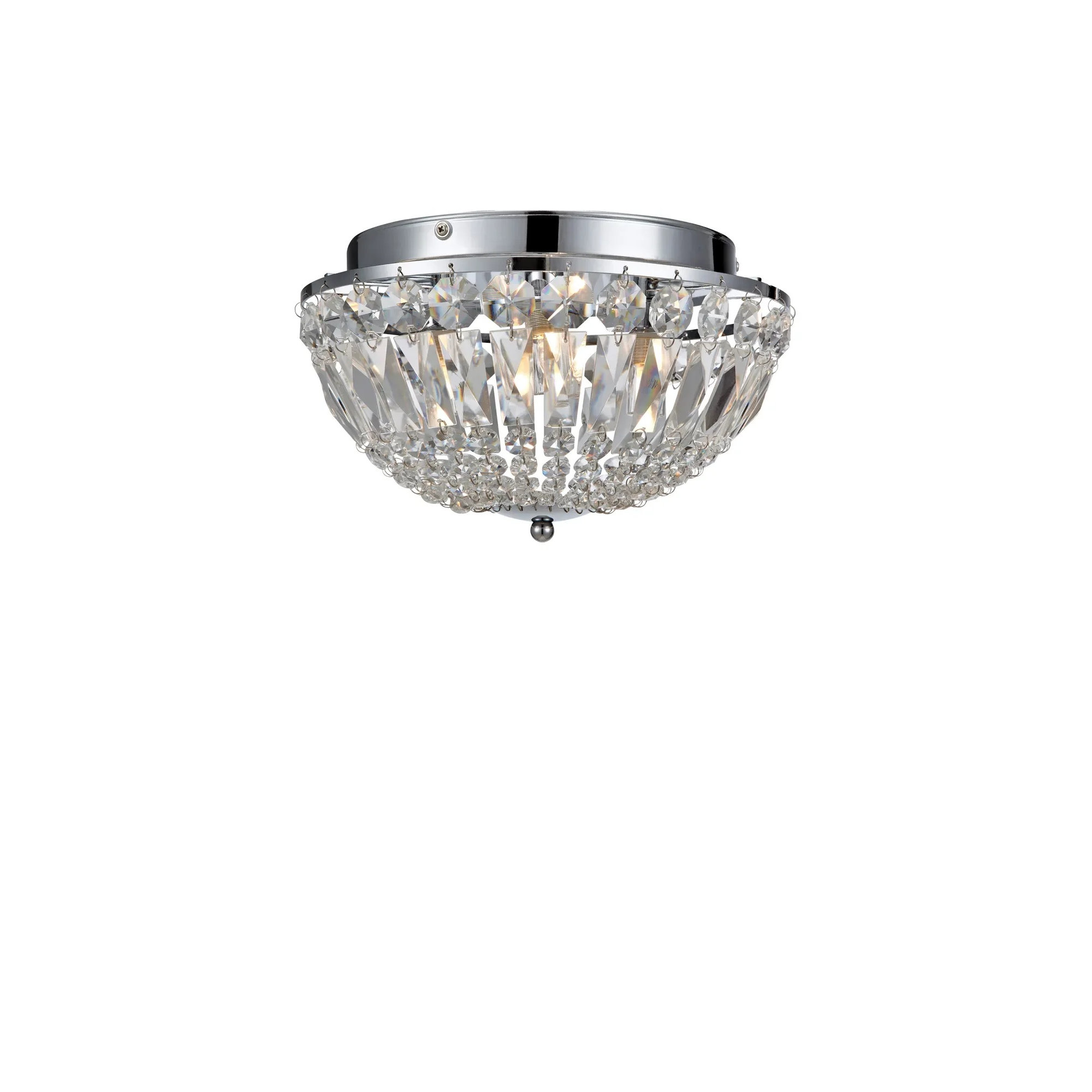 Plafonnier cristal étanche ESTELLE, MARKSLOJD