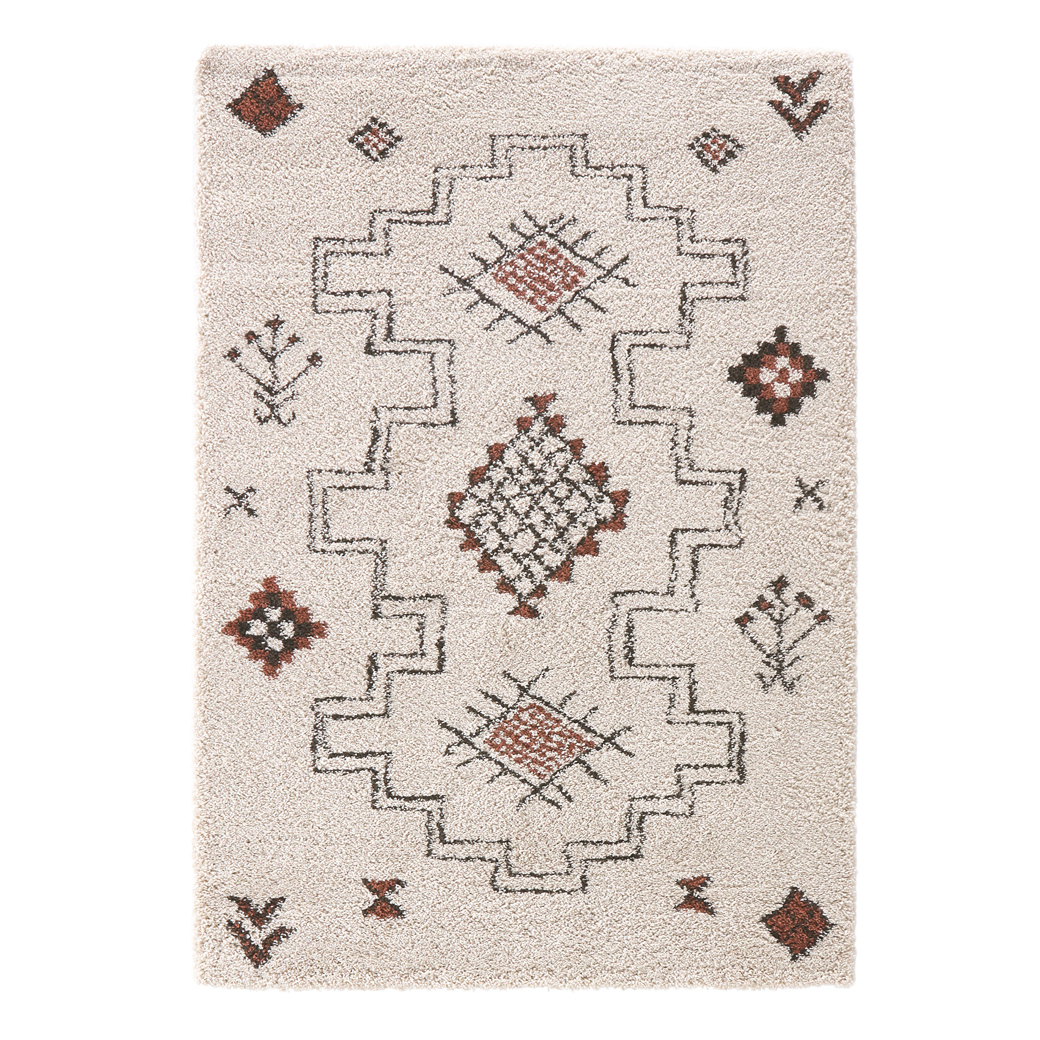 Nala berber style rug, multi-coloured, La Redoute Interieurs | La Redoute