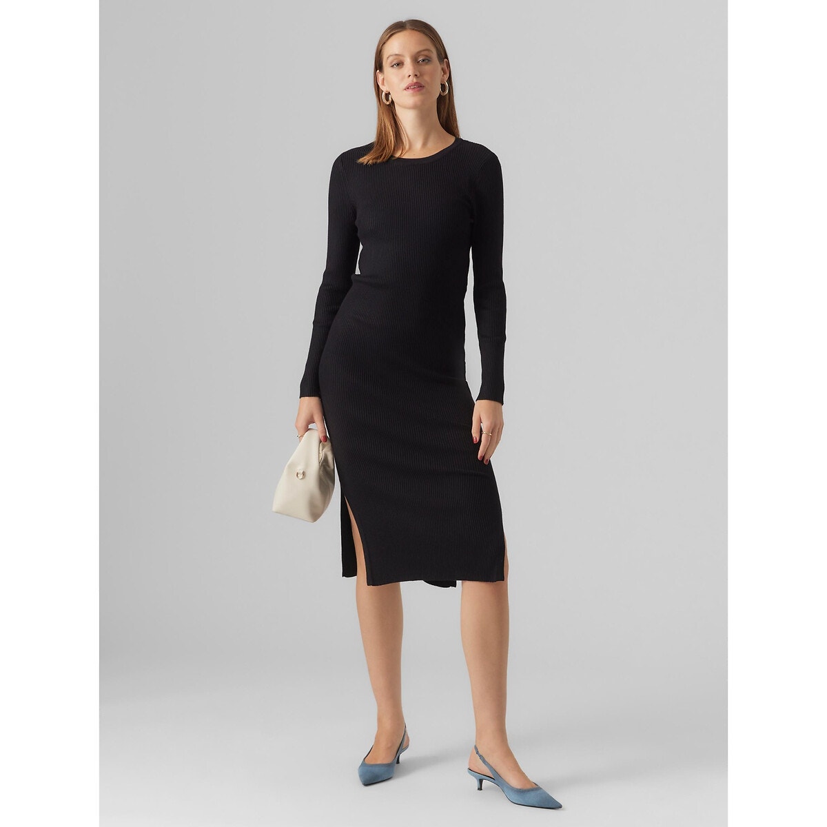 La redoute femme robe mi online longue