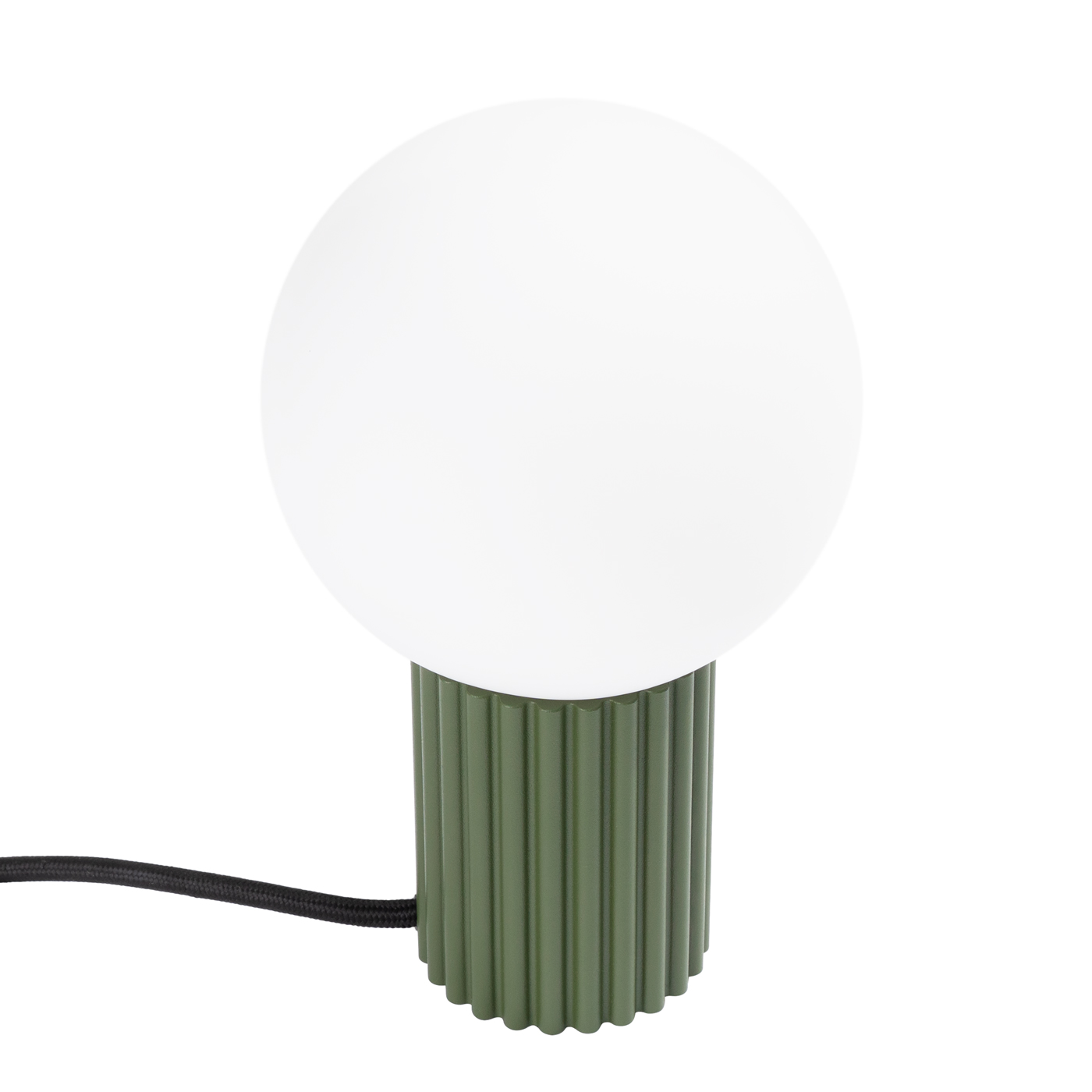 Lampe à poser Aluminium Vert Olive G9 1 Halo, EDEN