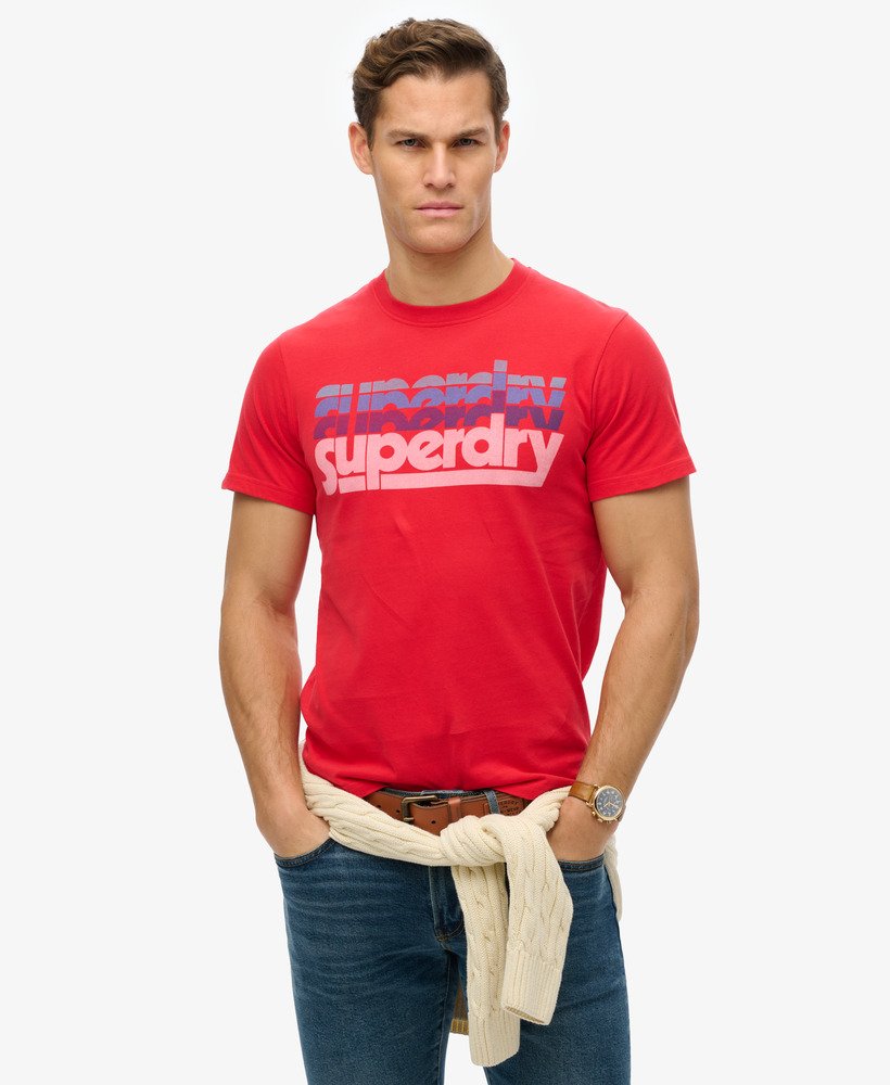 T-shirt Stacked, SUPERDRY