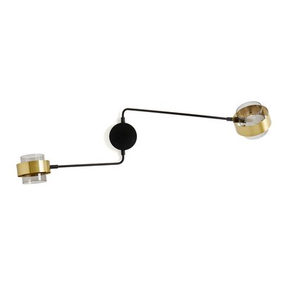 Botello Contemporary 2-Arm Wall Light in Glass & Metal LA REDOUTE INTERIEURS