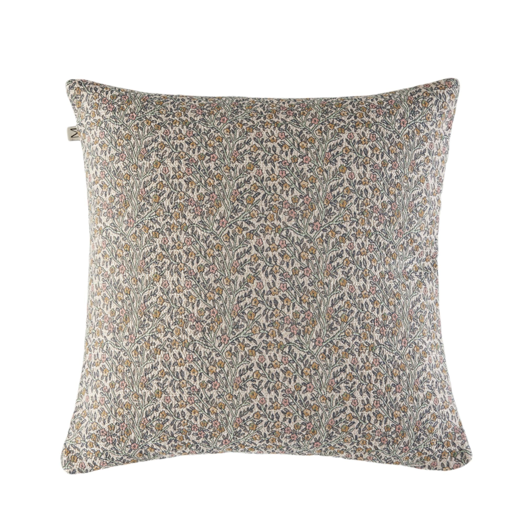 Housse de coussin en Jacquard motif floral  MAHARA, MADURA