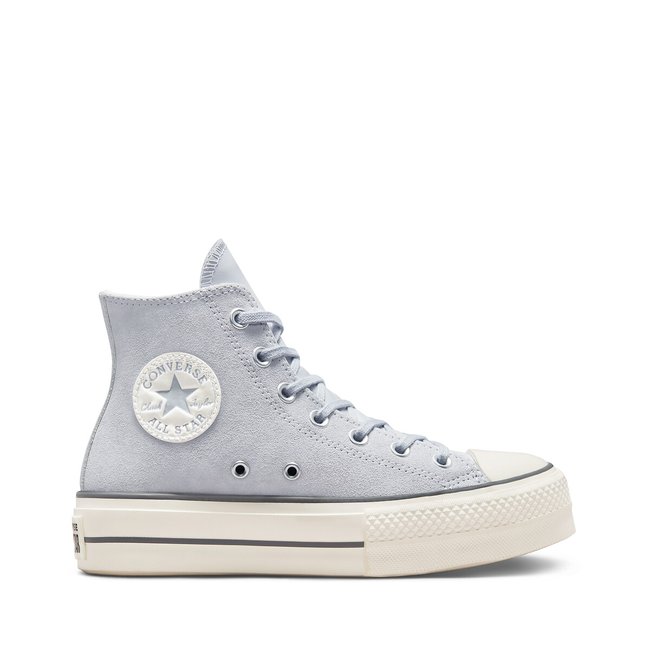 All star lift cozy utility suede high top trainers , blue, Converse | La  Redoute