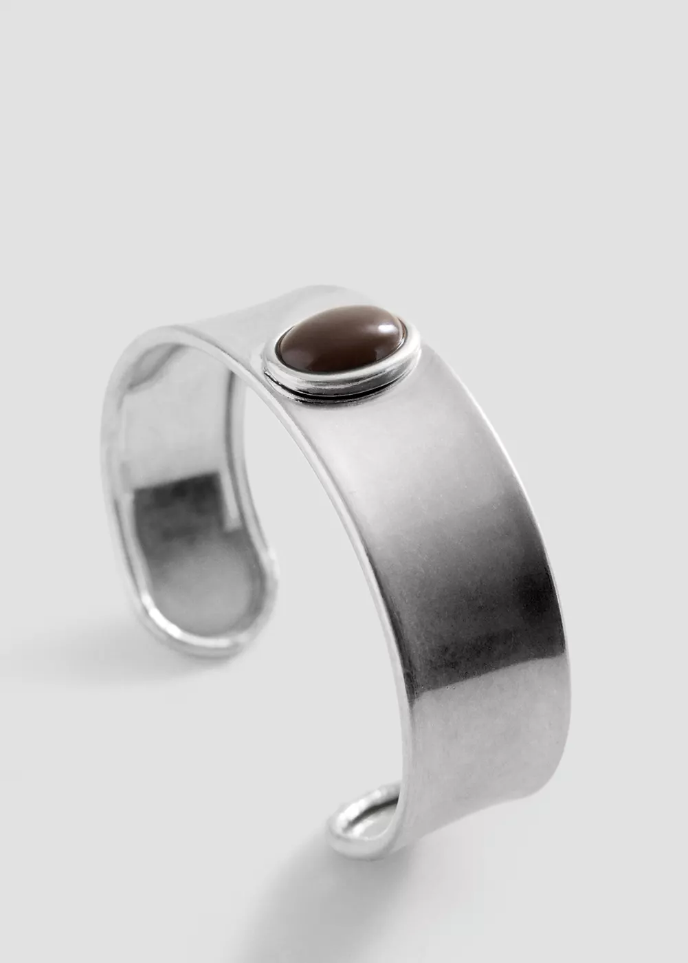 Bracelet rigide détail ovale, MANGO TEEN