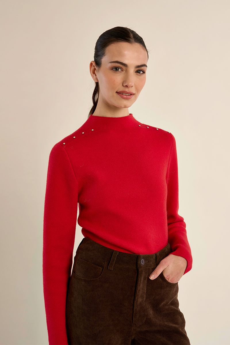 Pull droit en maille fine, MOLLY BRACKEN